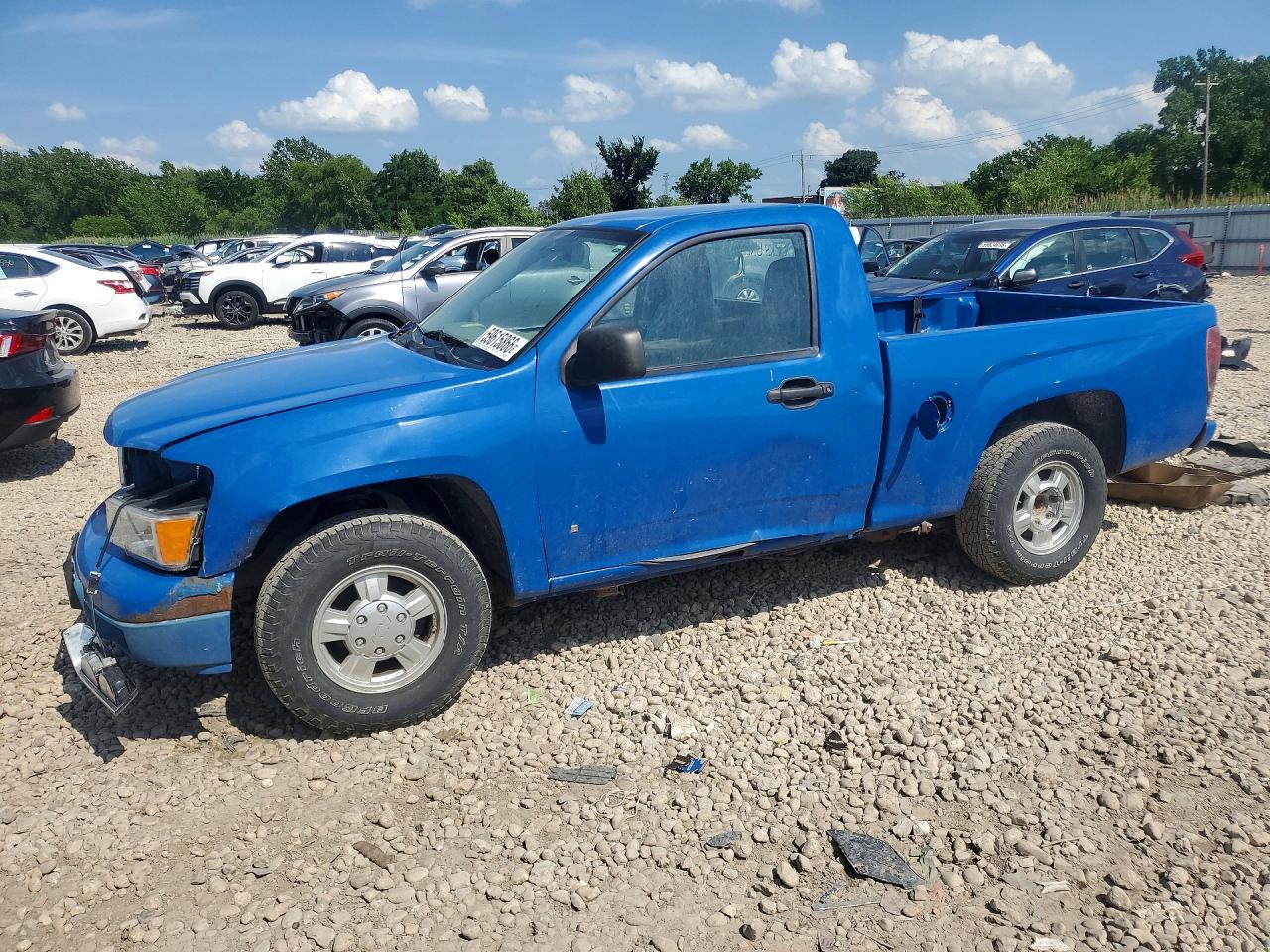 2007 Chevrolet Colorado Blue vin: 1GCCS149278198663