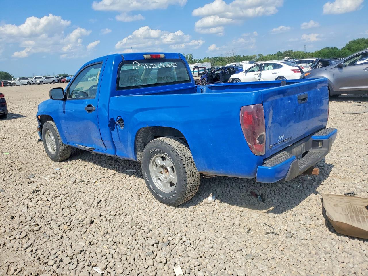 2007 Chevrolet Colorado Blue vin: 1GCCS149278198663