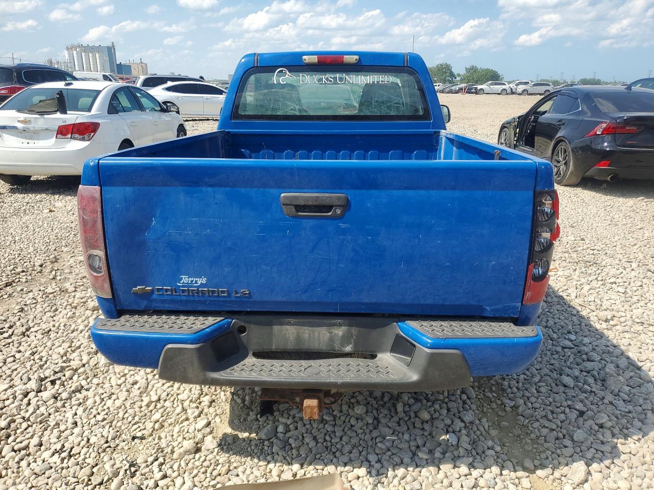 2007 Chevrolet Colorado Blue vin: 1GCCS149278198663