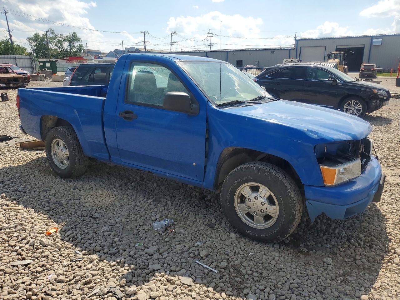 2007 Chevrolet Colorado Blue vin: 1GCCS149278198663