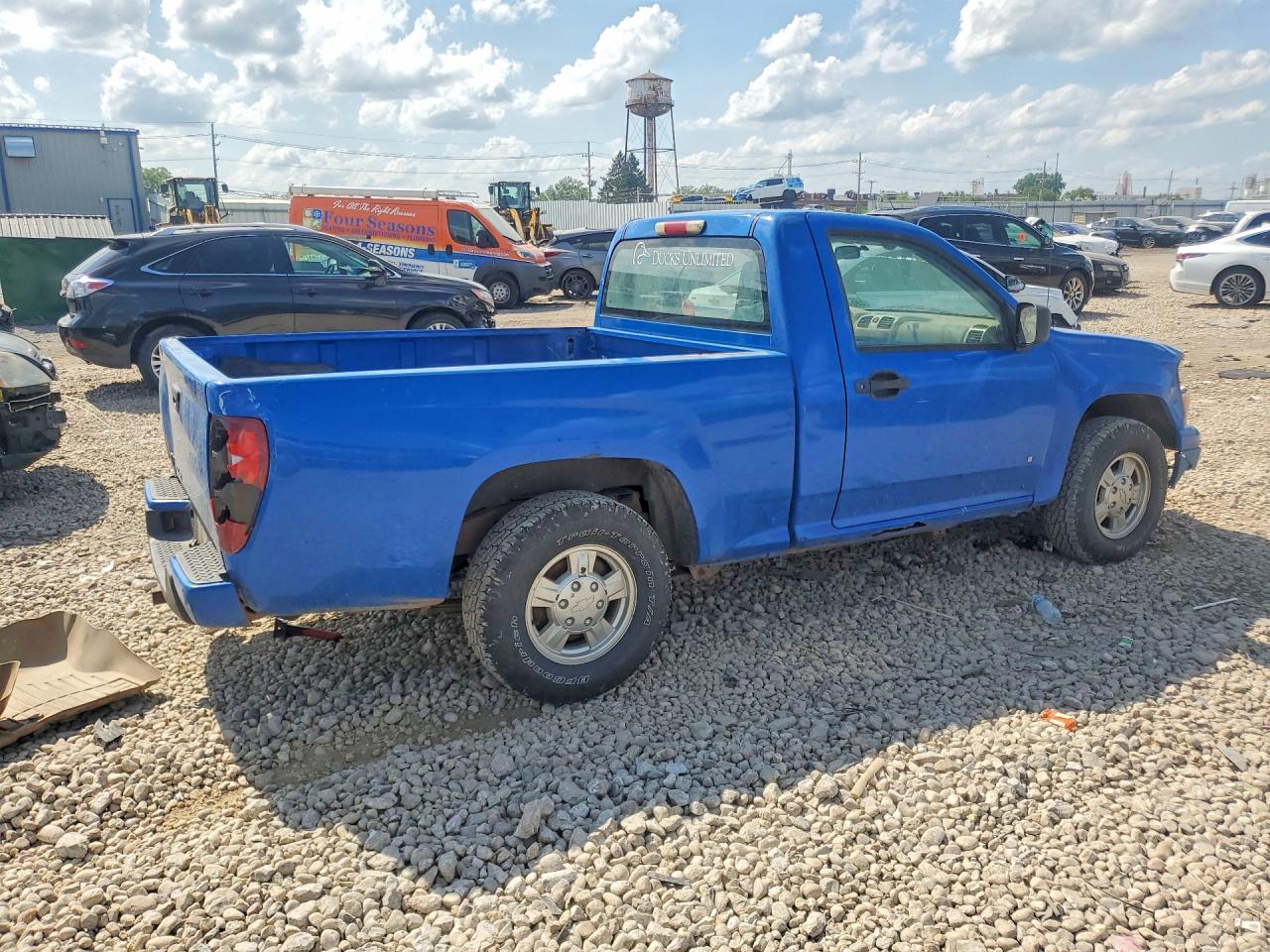 2007 Chevrolet Colorado Blue vin: 1GCCS149278198663