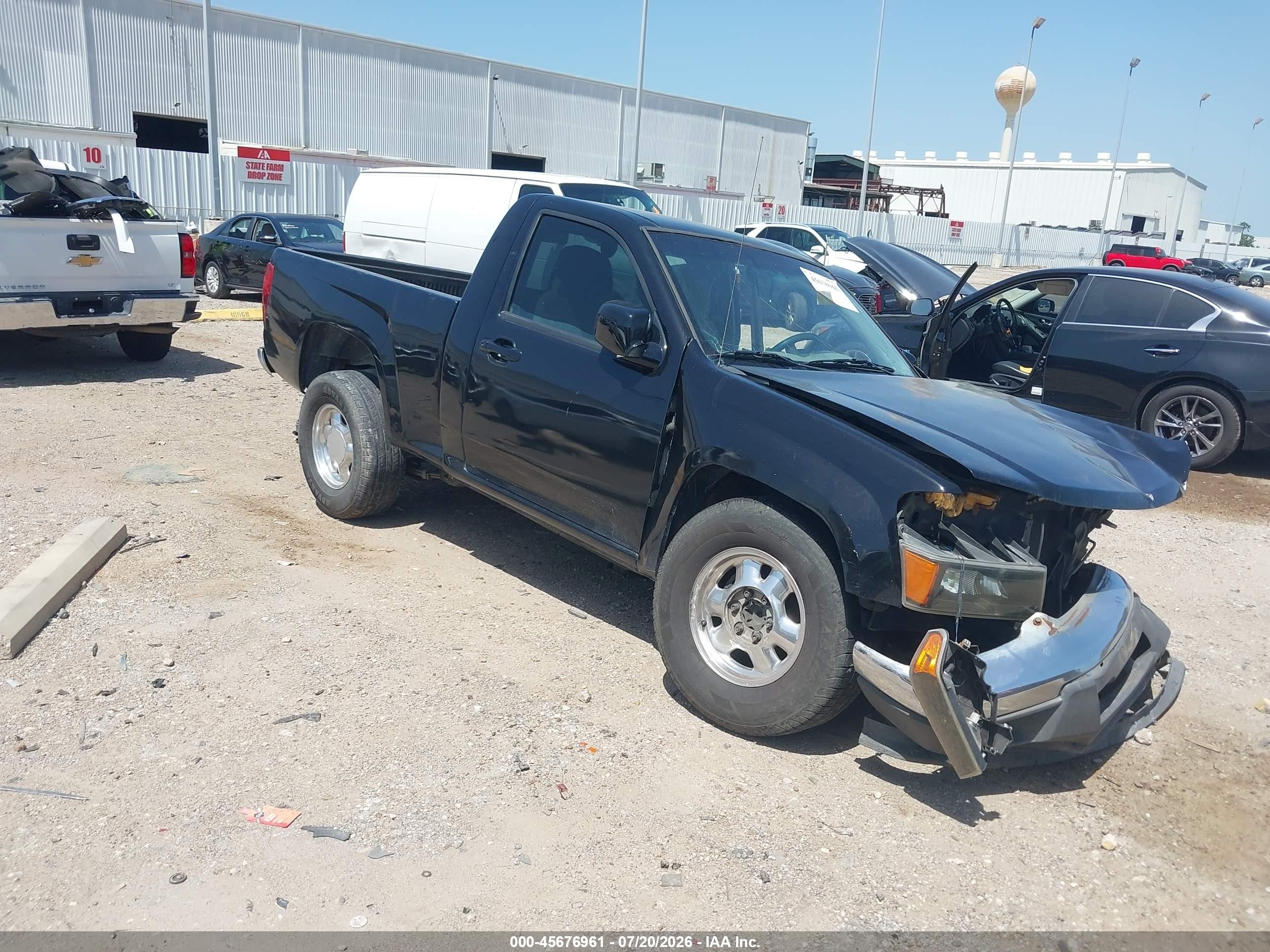 2007 Chevrolet Colorado Work Truck Black vin: 1GCCS149278251751