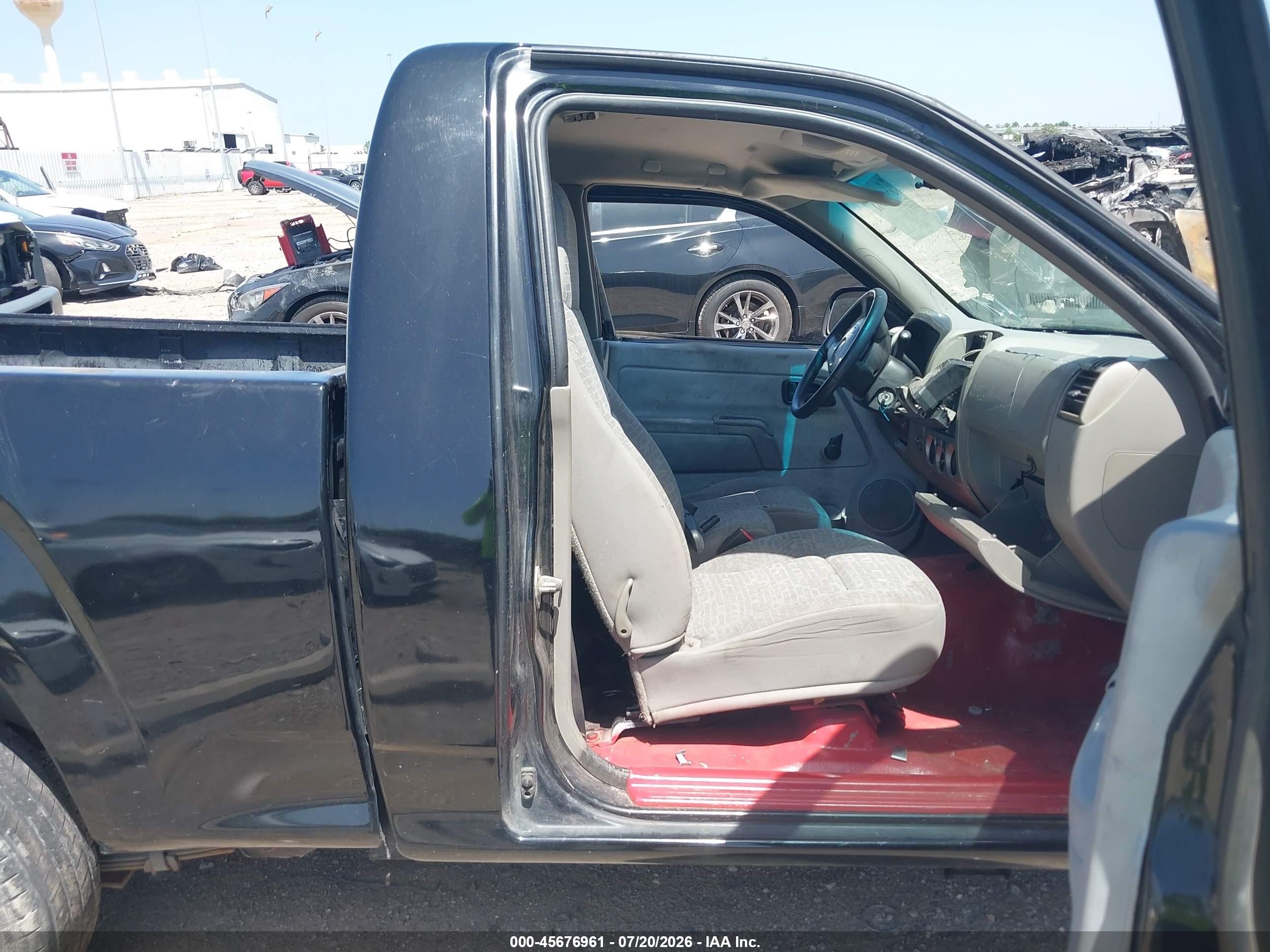 2007 Chevrolet Colorado Work Truck Black vin: 1GCCS149278251751