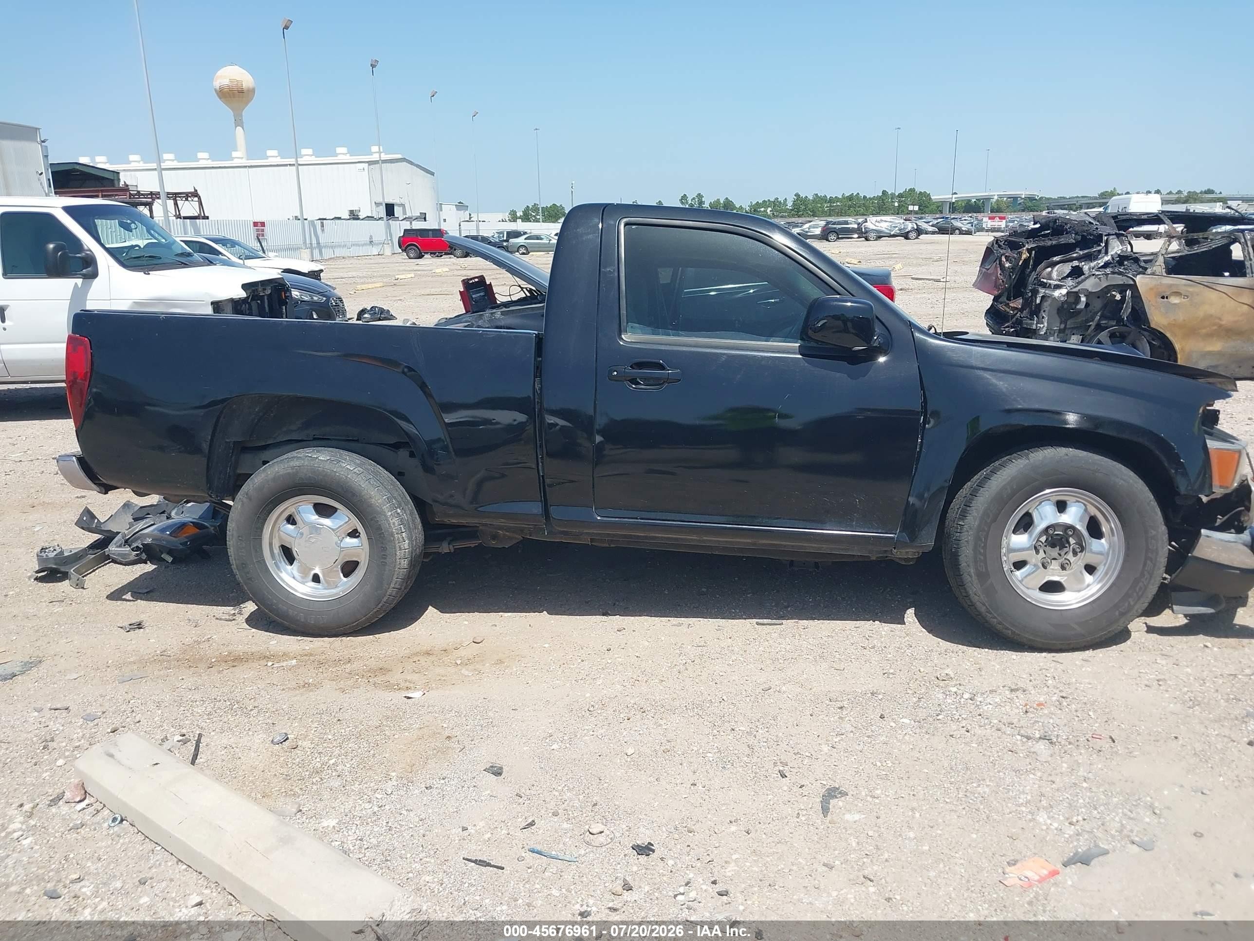 2007 Chevrolet Colorado Work Truck Black vin: 1GCCS149278251751