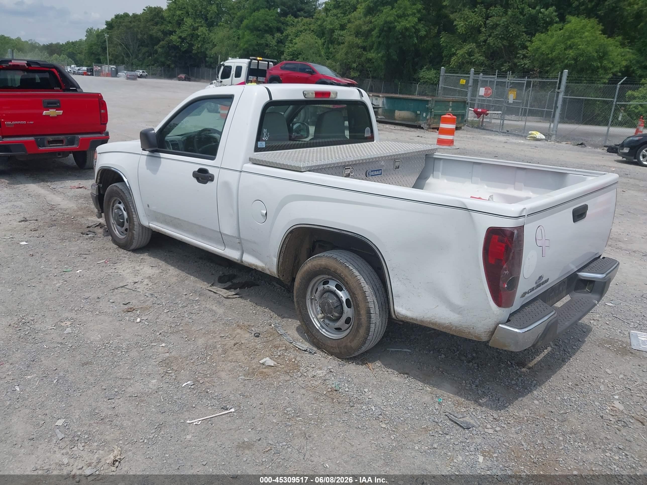 2008 Chevrolet Colorado Work Truck White vin: 1GCCS149288184022
