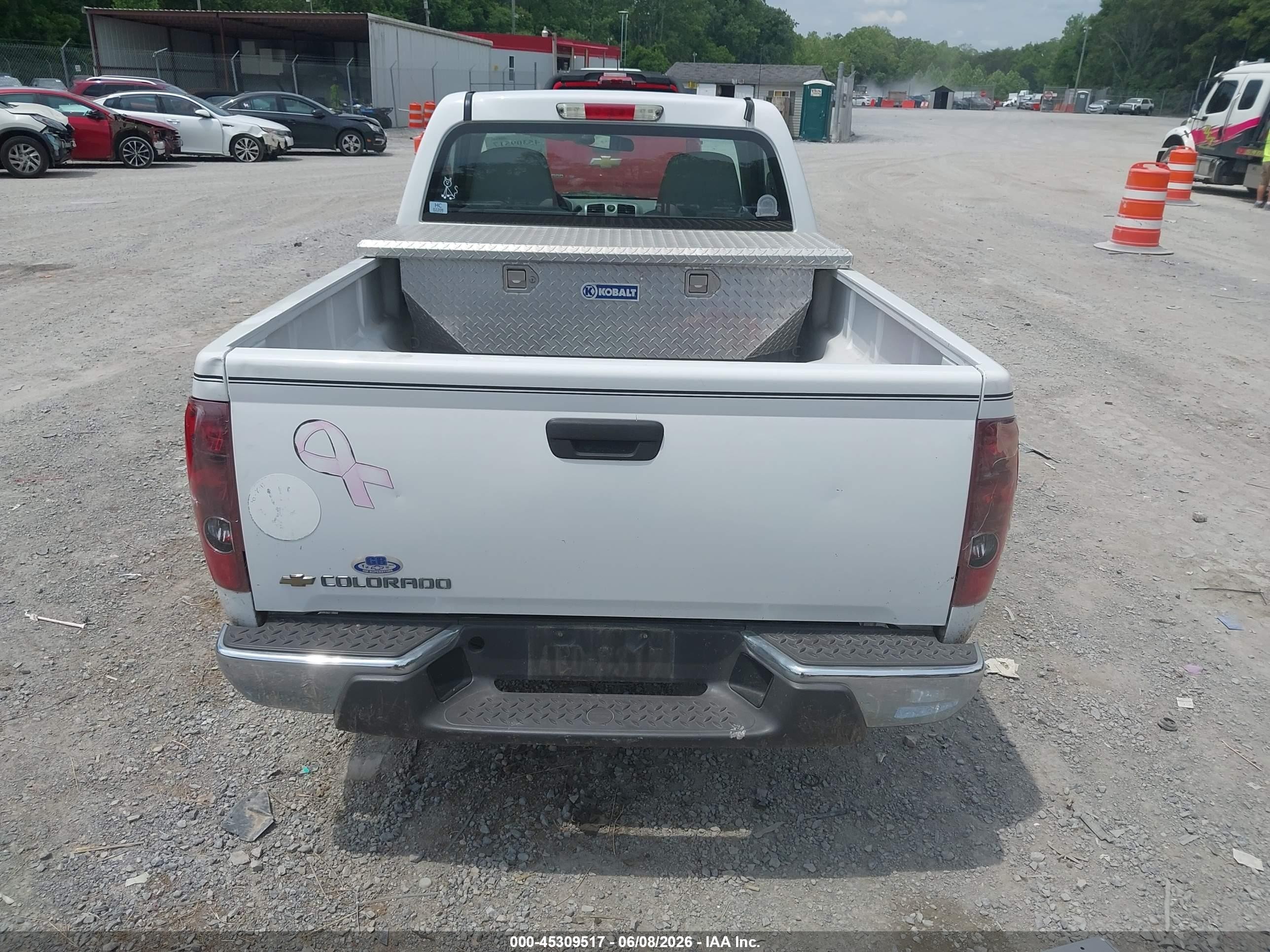2008 Chevrolet Colorado Work Truck White vin: 1GCCS149288184022