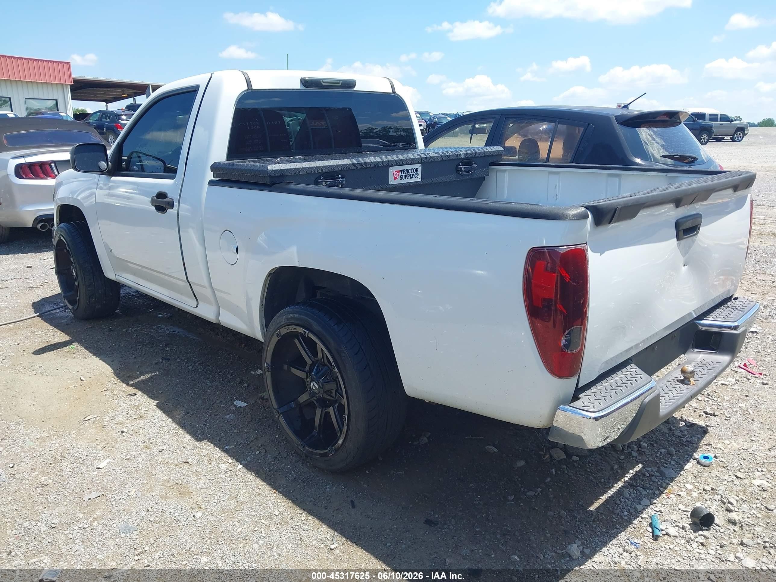 2007 Chevrolet Colorado Work Truck White vin: 1GCCS149478148170