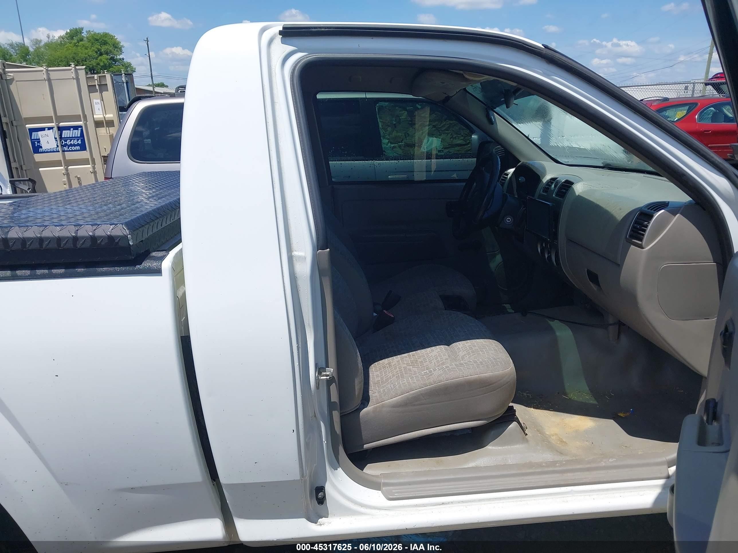 2007 Chevrolet Colorado Work Truck White vin: 1GCCS149478148170