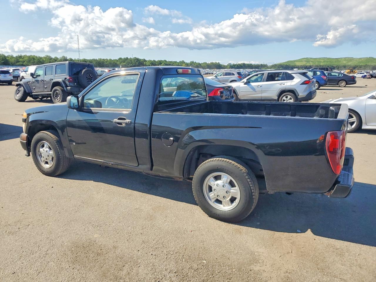2007 Chevrolet Colorado Black vin: 1GCCS149578217044