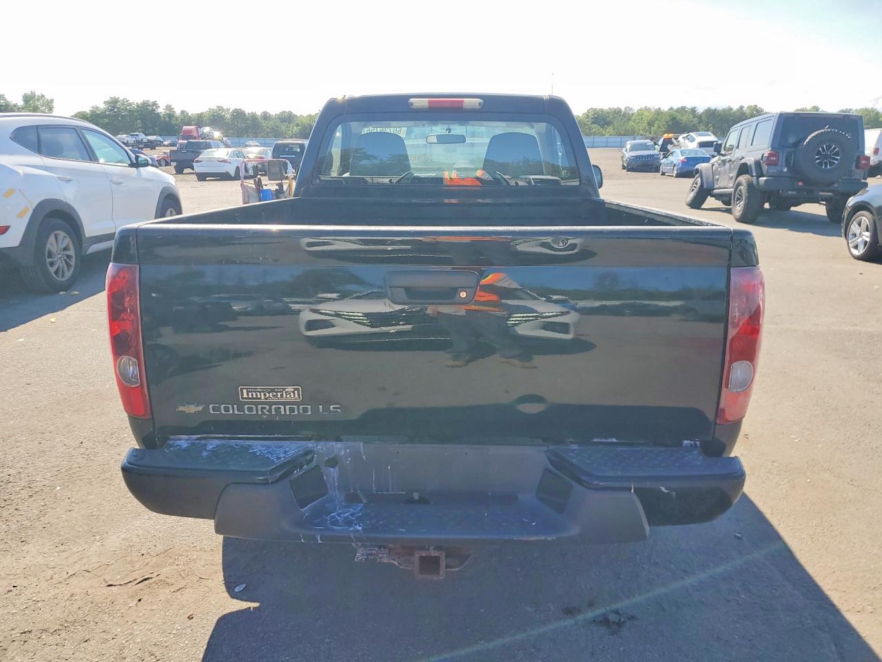 2007 Chevrolet Colorado Black vin: 1GCCS149578217044