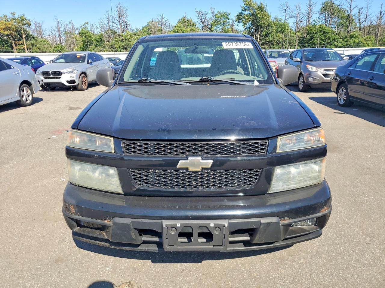 2007 Chevrolet Colorado Black vin: 1GCCS149578217044