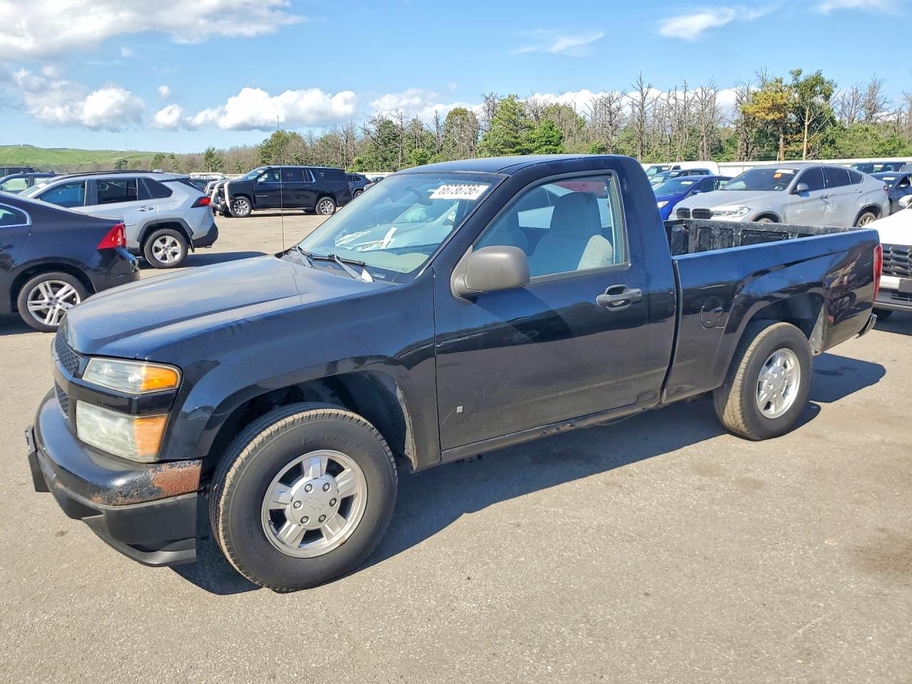 2007 Chevrolet Colorado Black vin: 1GCCS149578217044