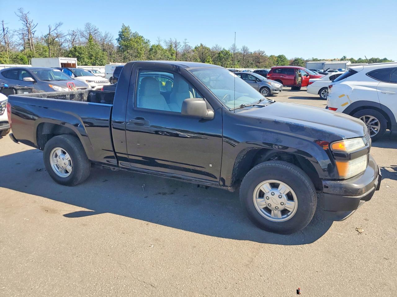 2007 Chevrolet Colorado Black vin: 1GCCS149578217044