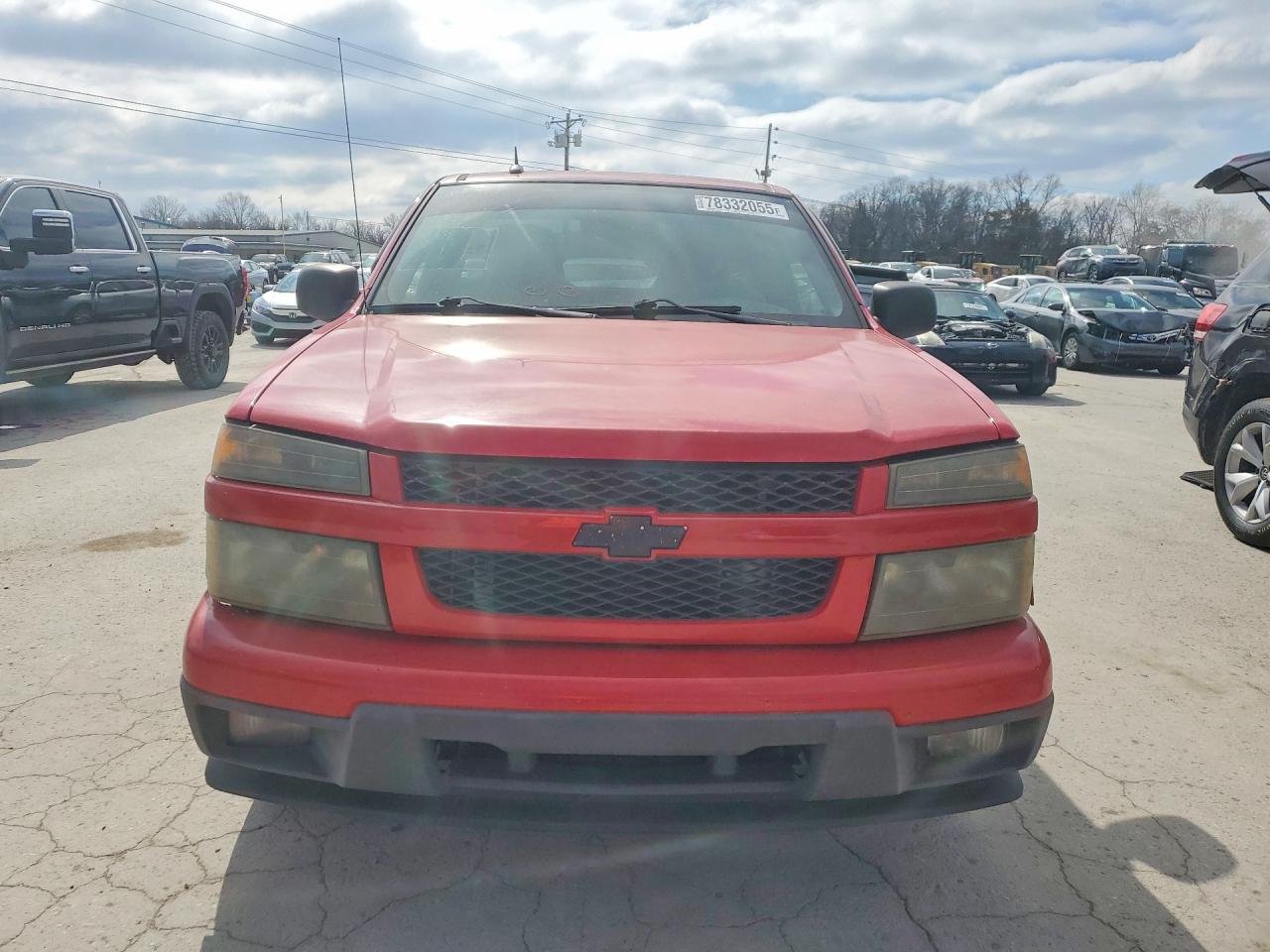 2009 Chevrolet Colorado Red vin: 1GCCS149598112460