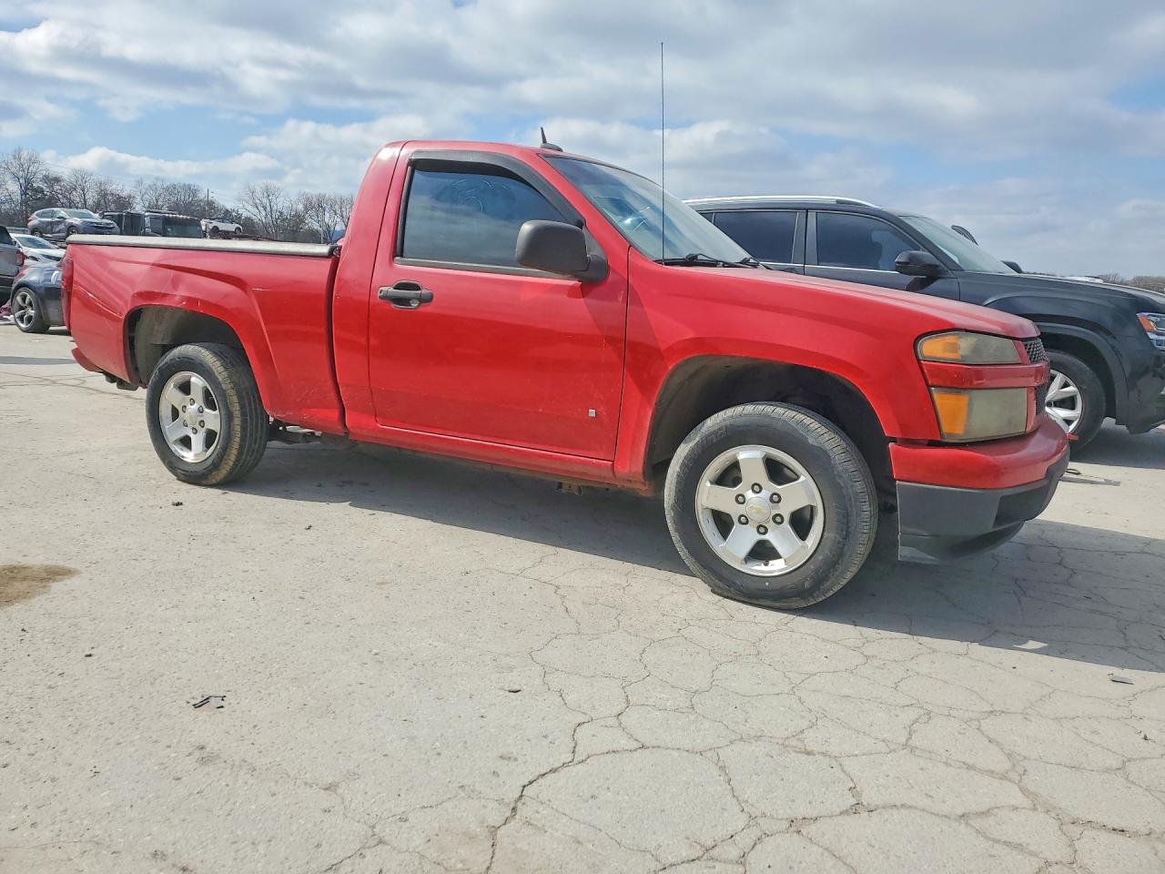 2009 Chevrolet Colorado Red vin: 1GCCS149598112460