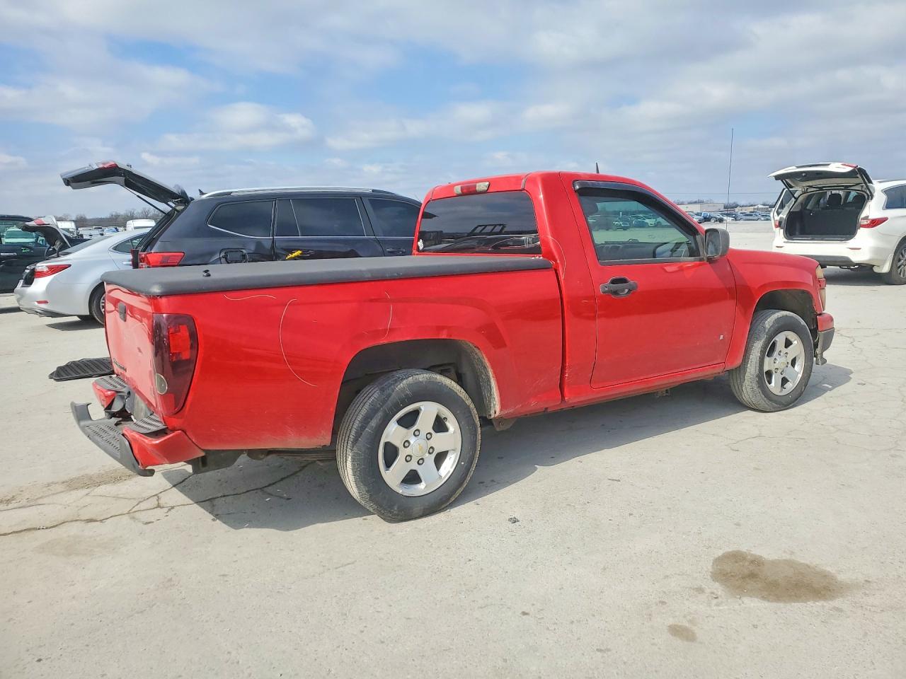 2009 Chevrolet Colorado Red vin: 1GCCS149598112460