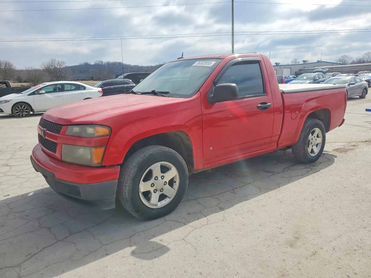2009 Chevrolet Colorado Red vin: 1GCCS149598112460