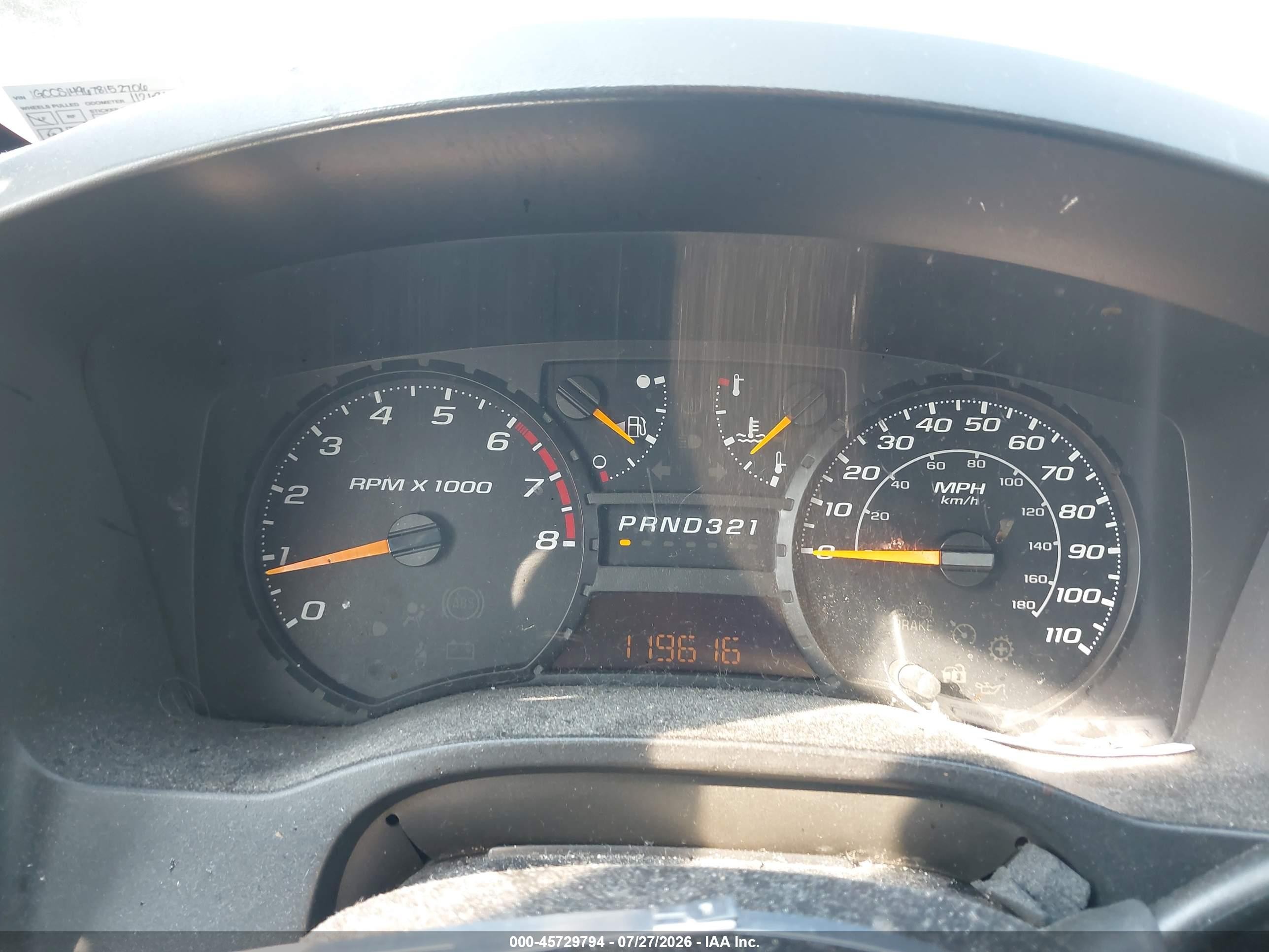 2007 Chevrolet Colorado Ls Red vin: 1GCCS149678152706