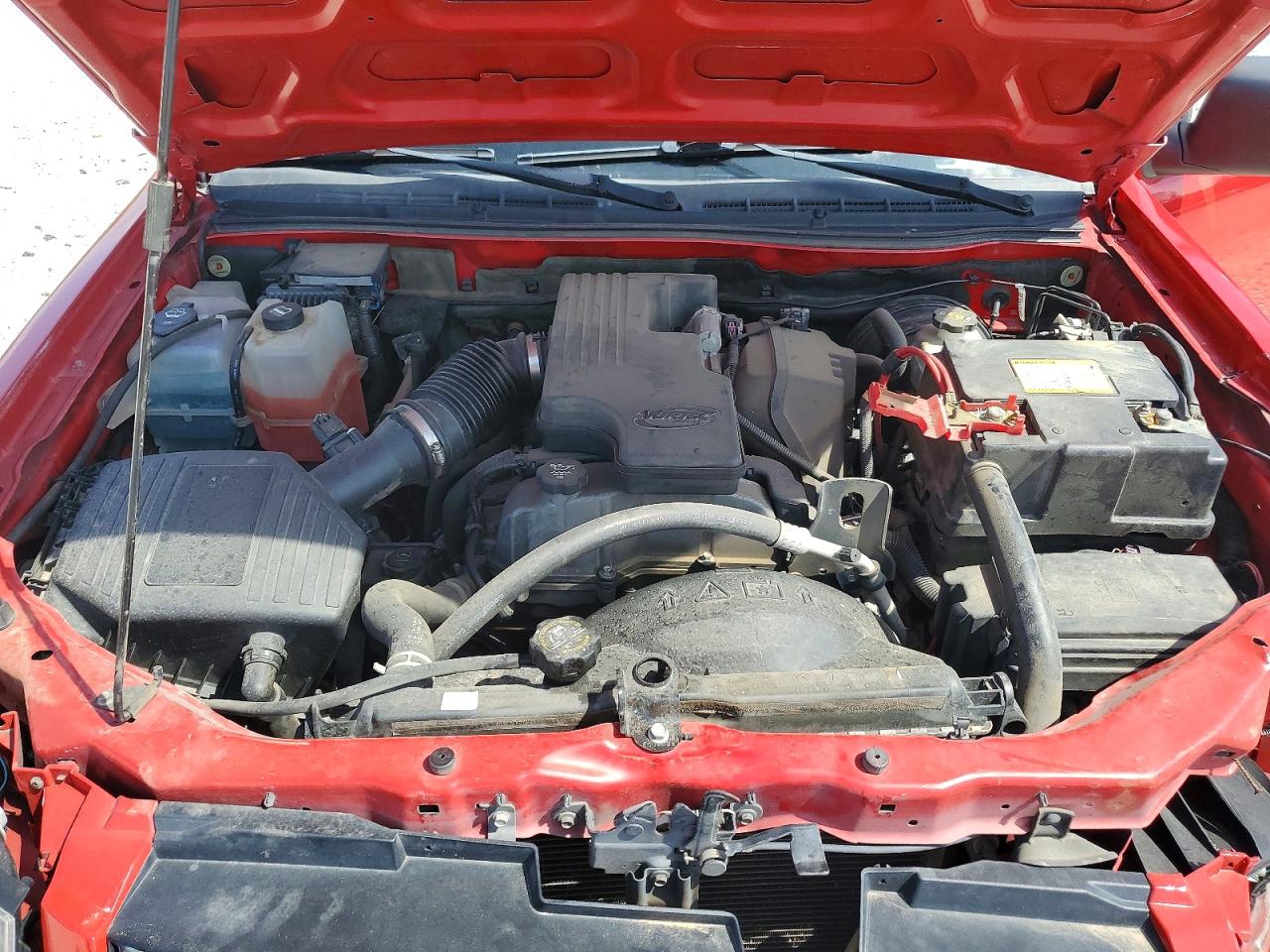 2008 Chevrolet Colorado Red vin: 1GCCS149688161634