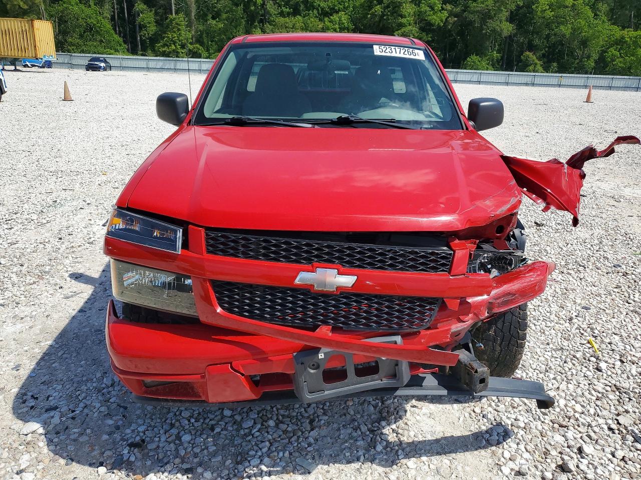 2008 Chevrolet Colorado Red vin: 1GCCS149688161634
