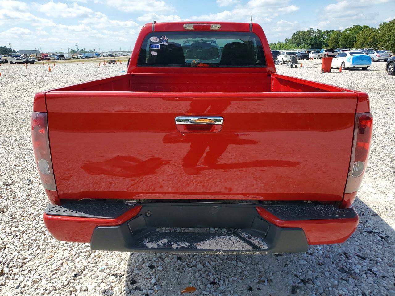 2008 Chevrolet Colorado Red vin: 1GCCS149688161634