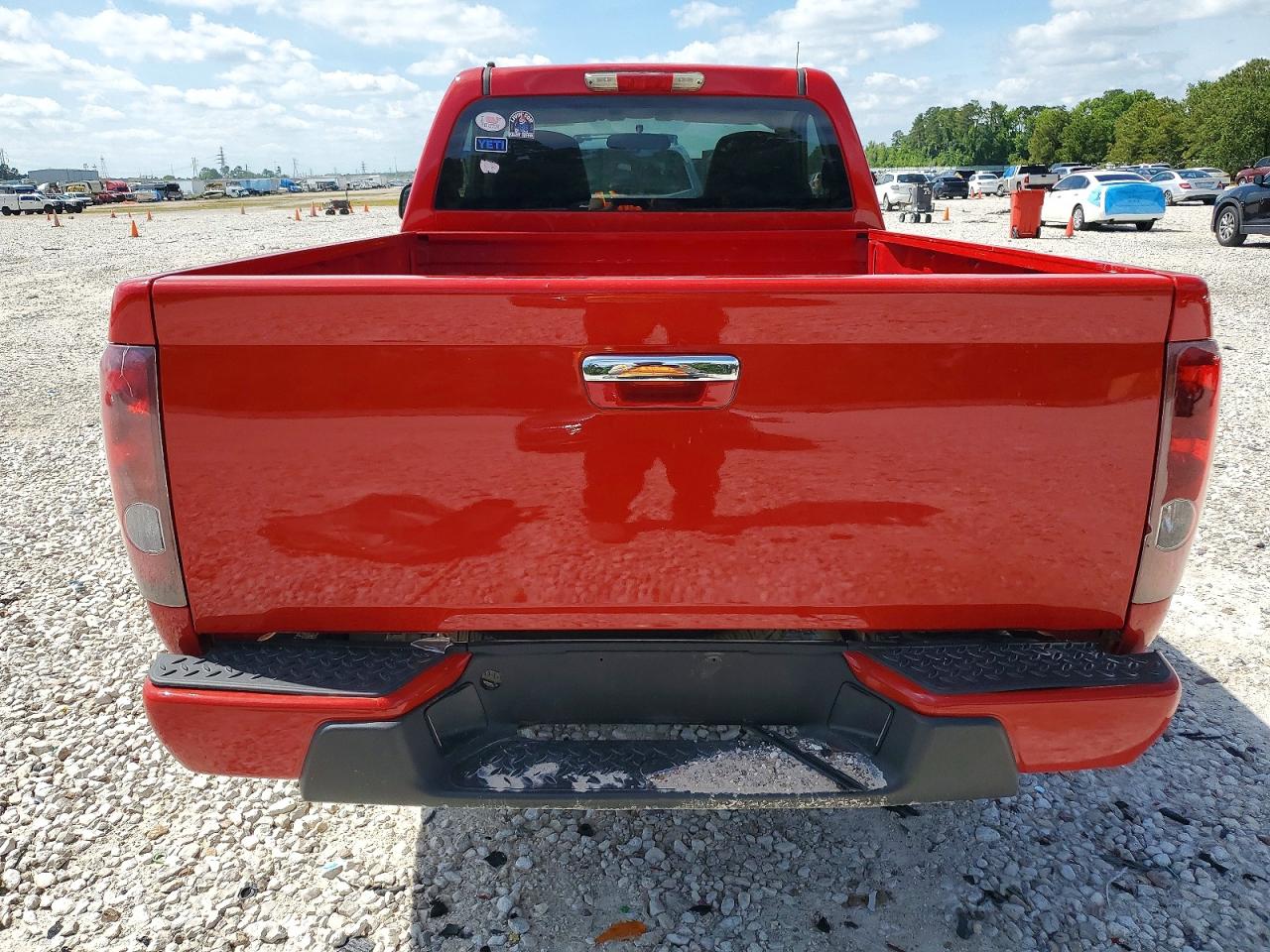 2008 Chevrolet Colorado Red vin: 1GCCS149688161634