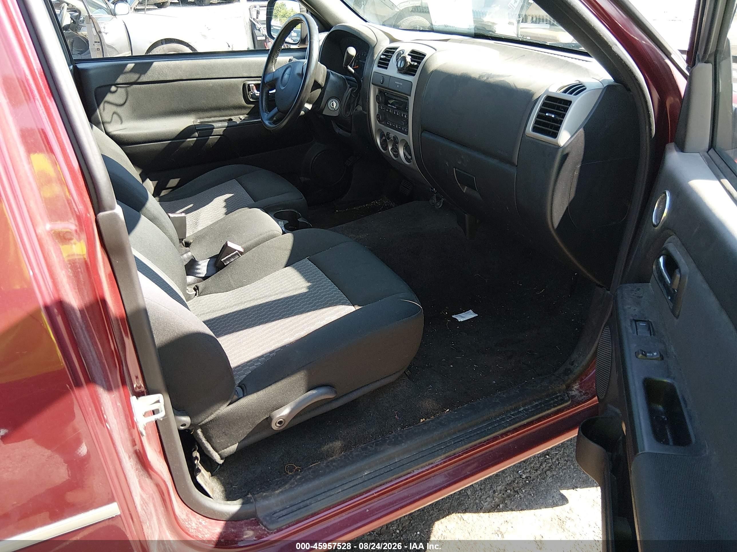 2009 Chevrolet Colorado Lt Maroon vin: 1GCCS149698155074