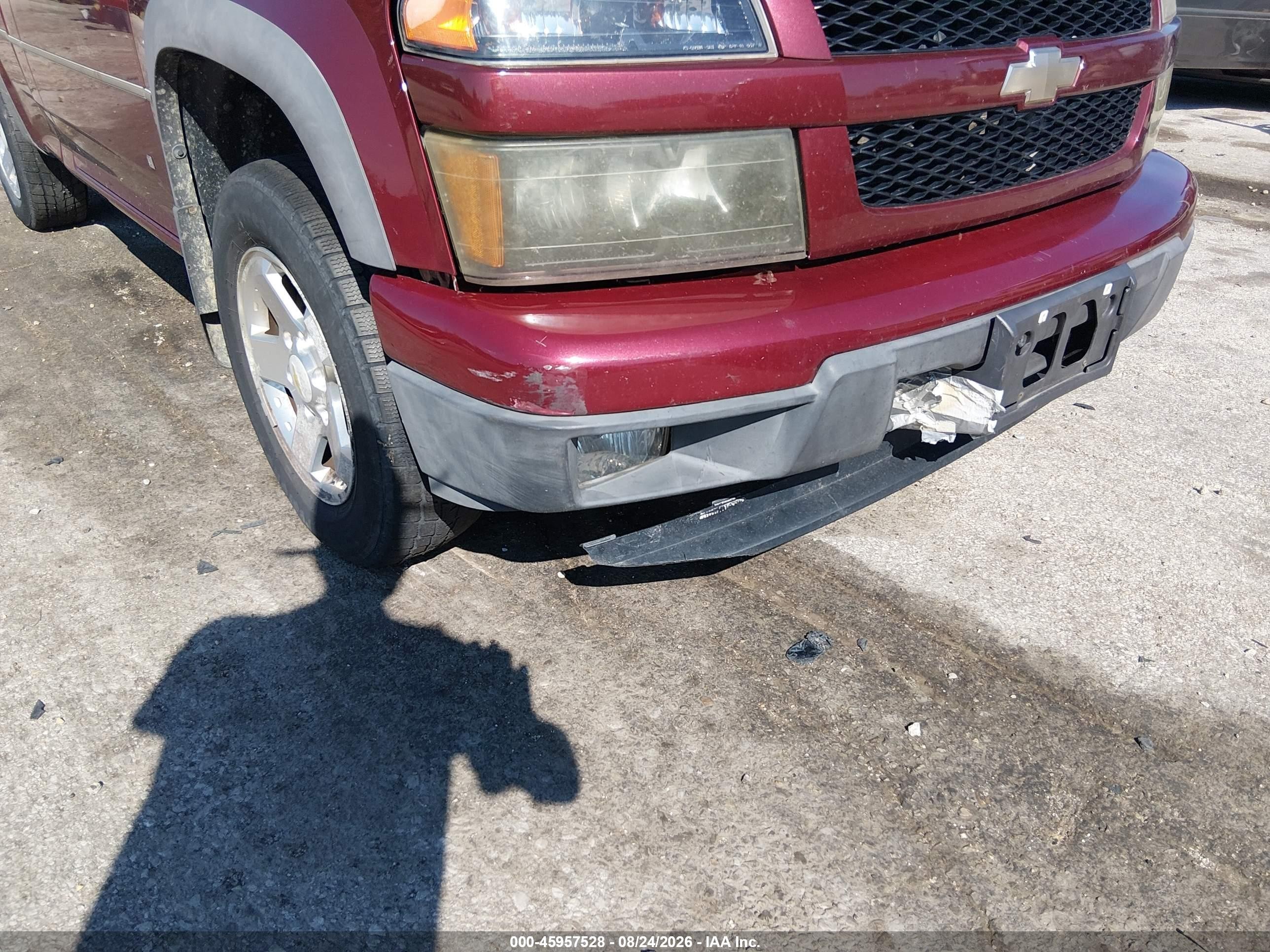 2009 Chevrolet Colorado Lt Maroon vin: 1GCCS149698155074