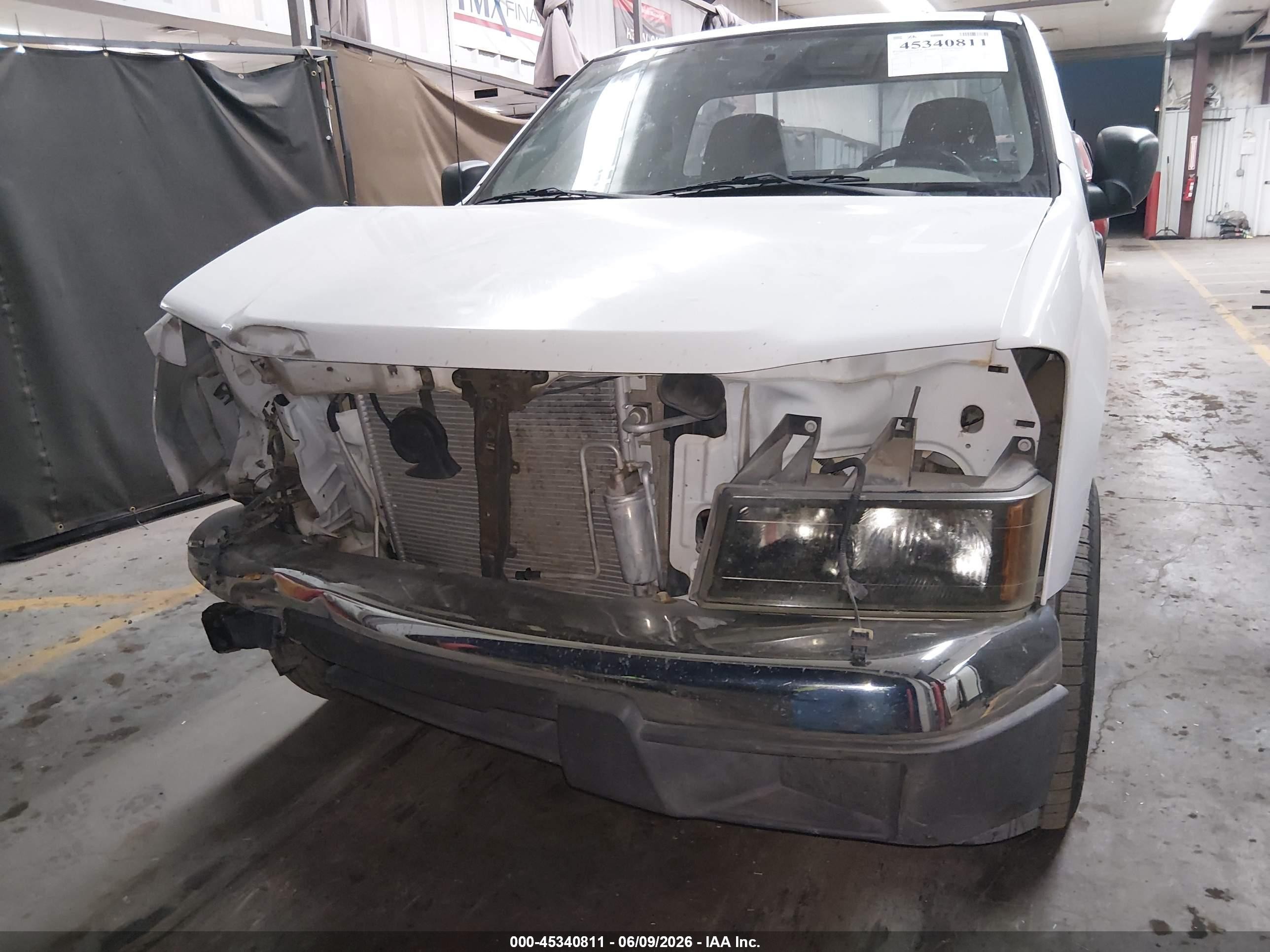 2007 Chevrolet Colorado Work Truck White vin: 1GCCS149778132934