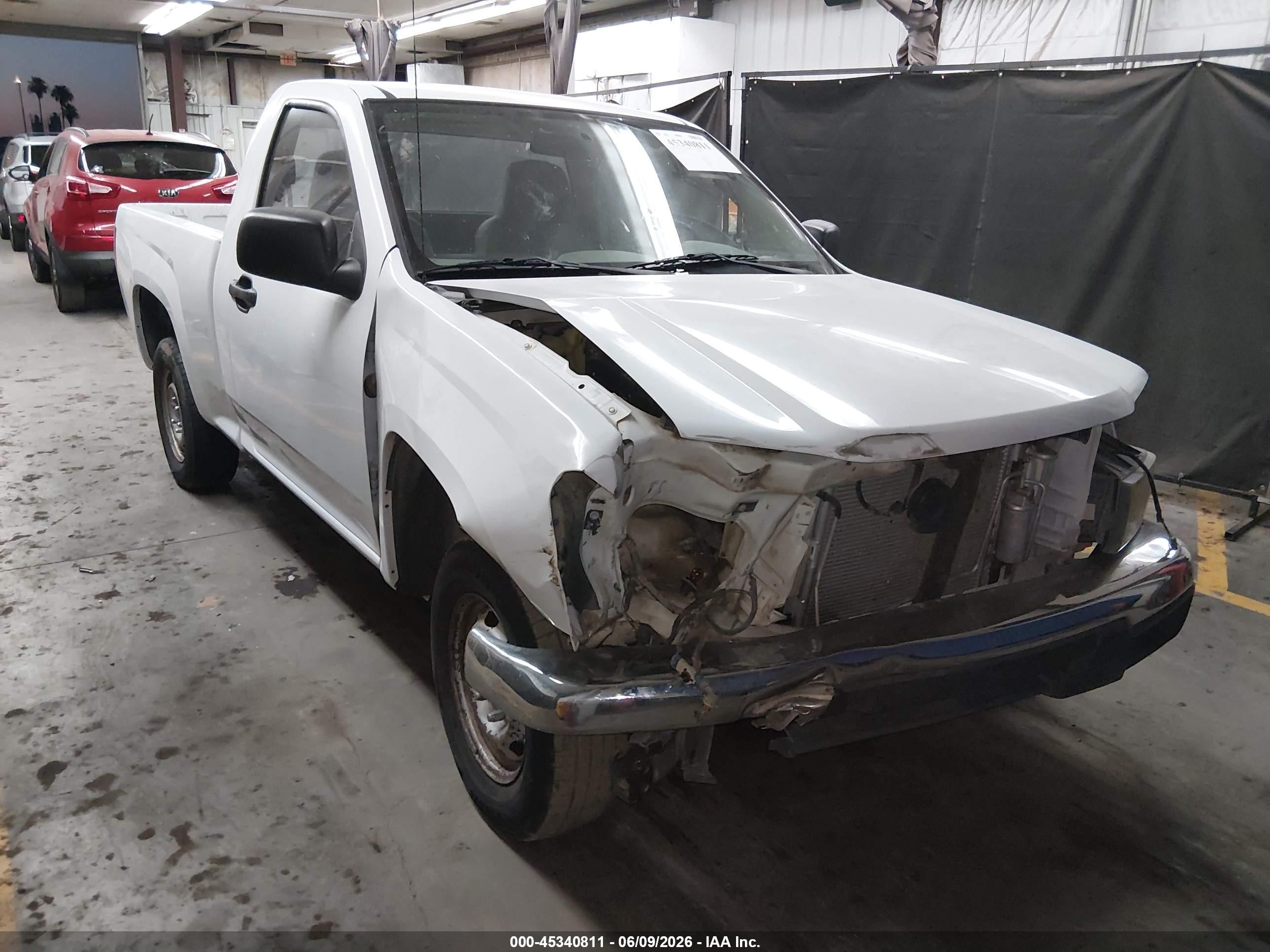 2007 Chevrolet Colorado Work Truck White vin: 1GCCS149778132934