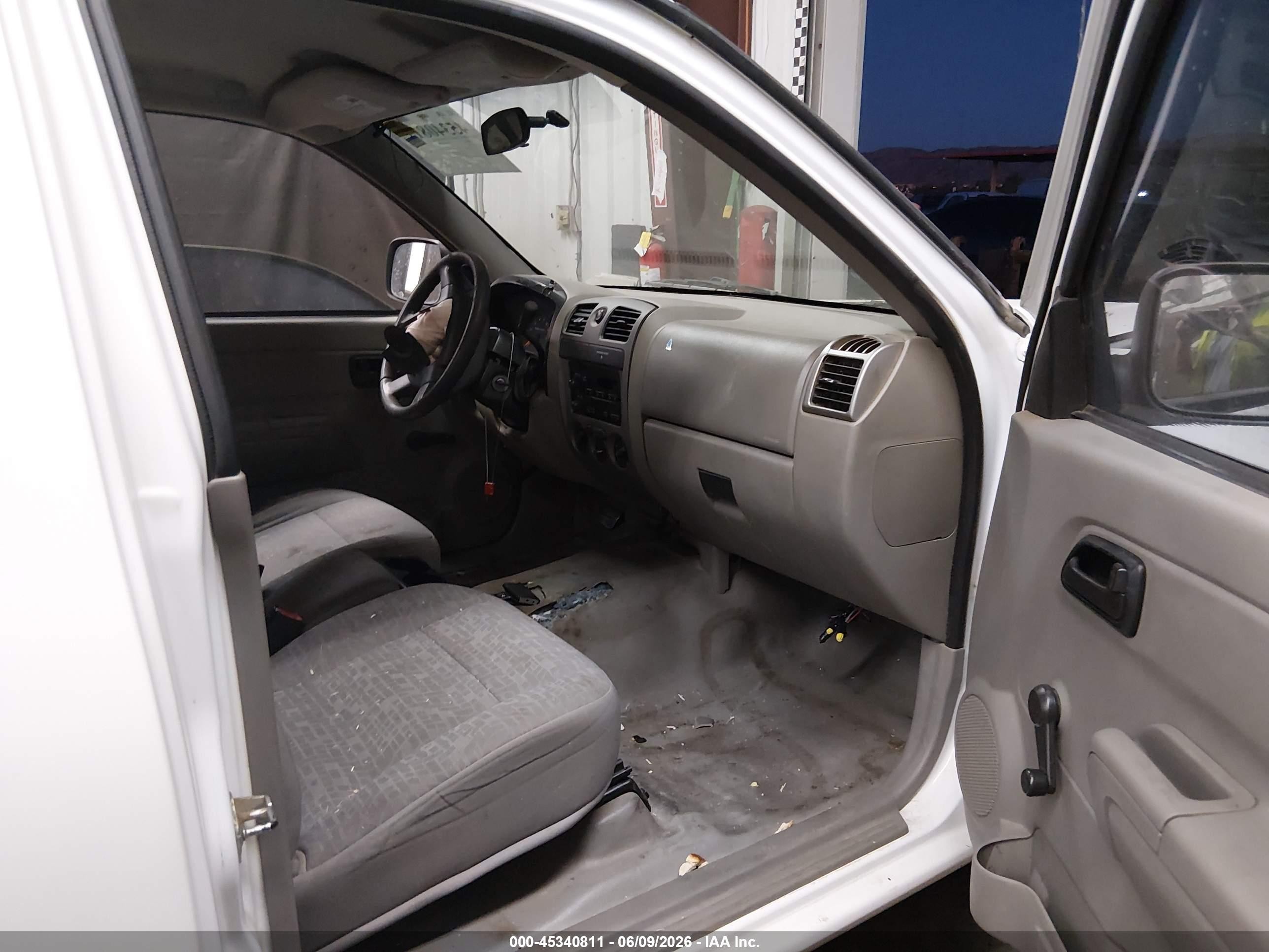 2007 Chevrolet Colorado Work Truck White vin: 1GCCS149778132934