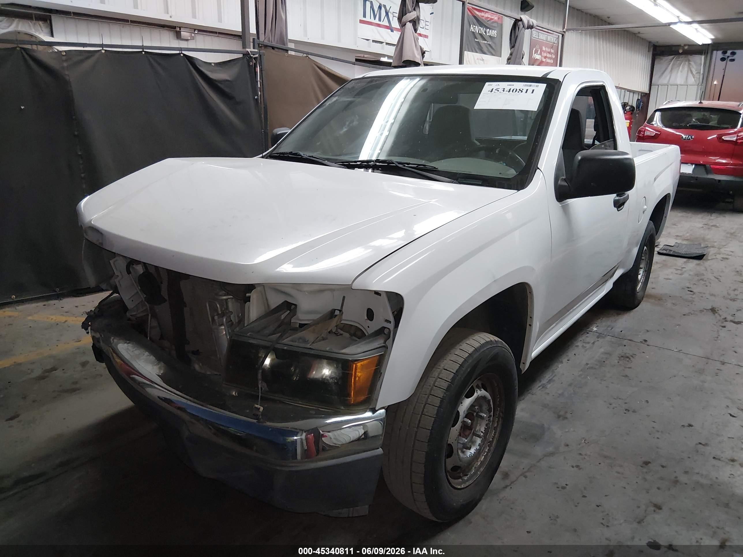 2007 Chevrolet Colorado Work Truck White vin: 1GCCS149778132934