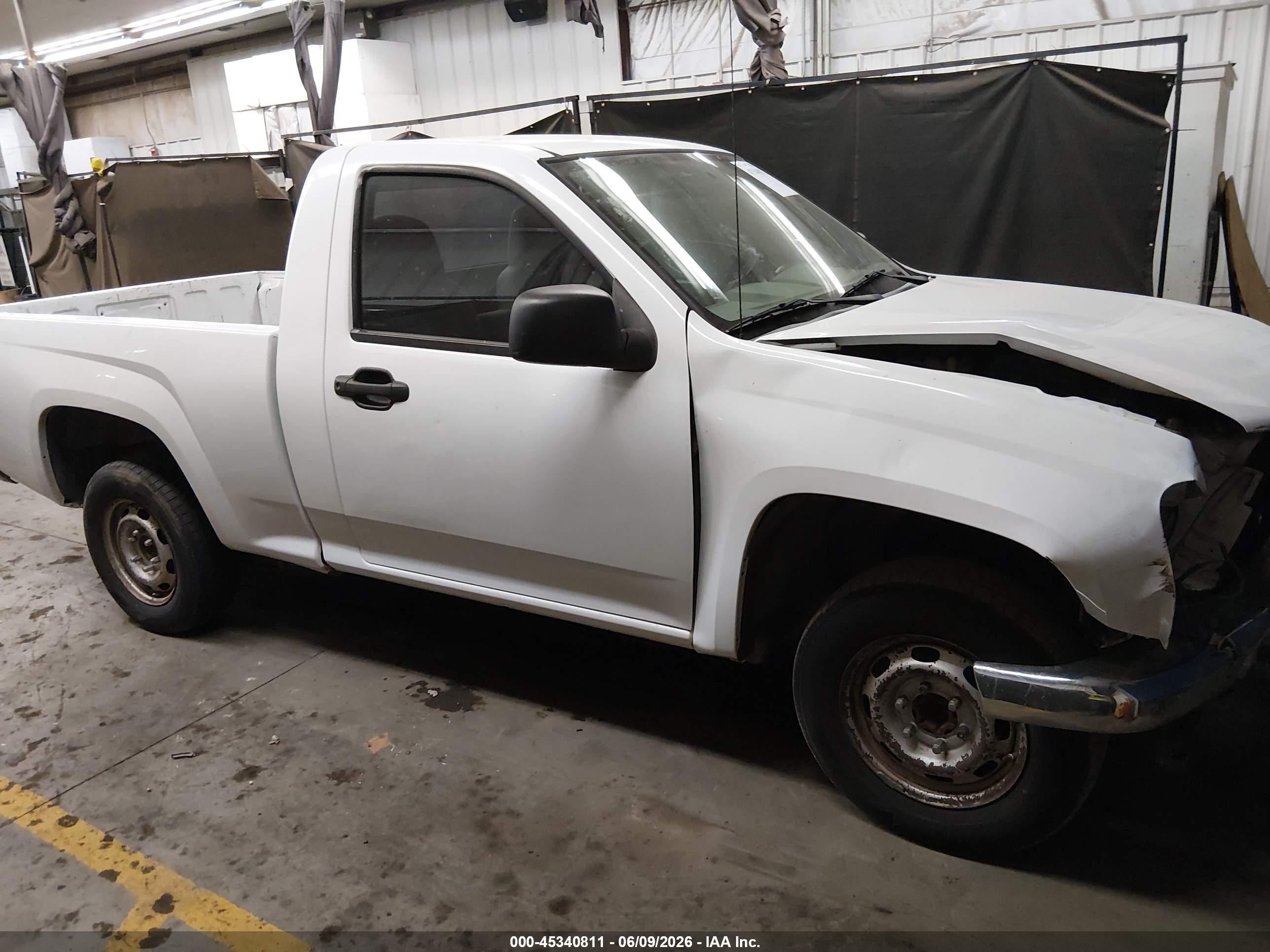 2007 Chevrolet Colorado Work Truck White vin: 1GCCS149778132934