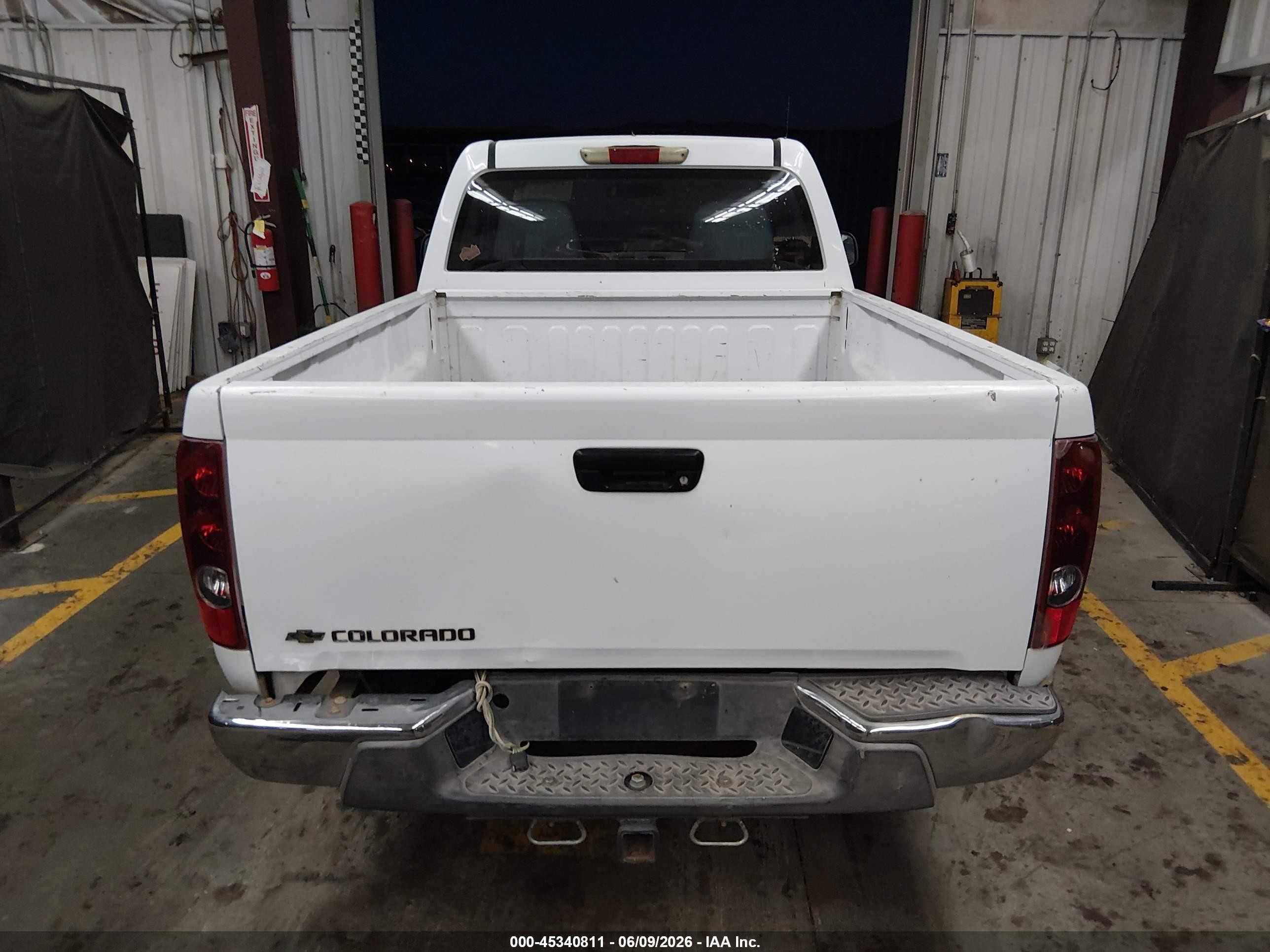 2007 Chevrolet Colorado Work Truck White vin: 1GCCS149778132934