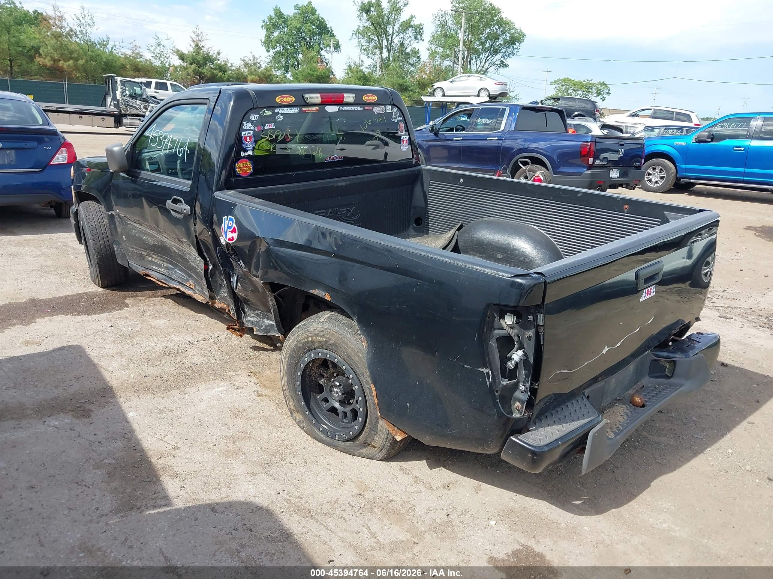 2008 Chevrolet Colorado Ls Black vin: 1GCCS149788106531