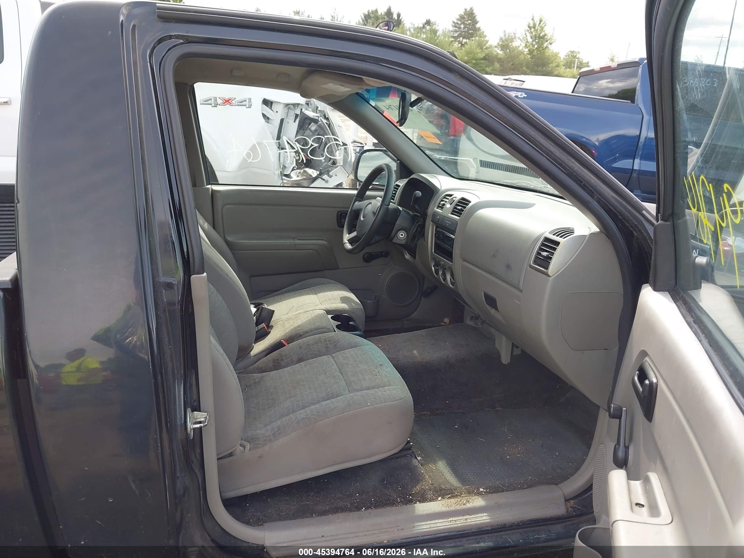 2008 Chevrolet Colorado Ls Black vin: 1GCCS149788106531