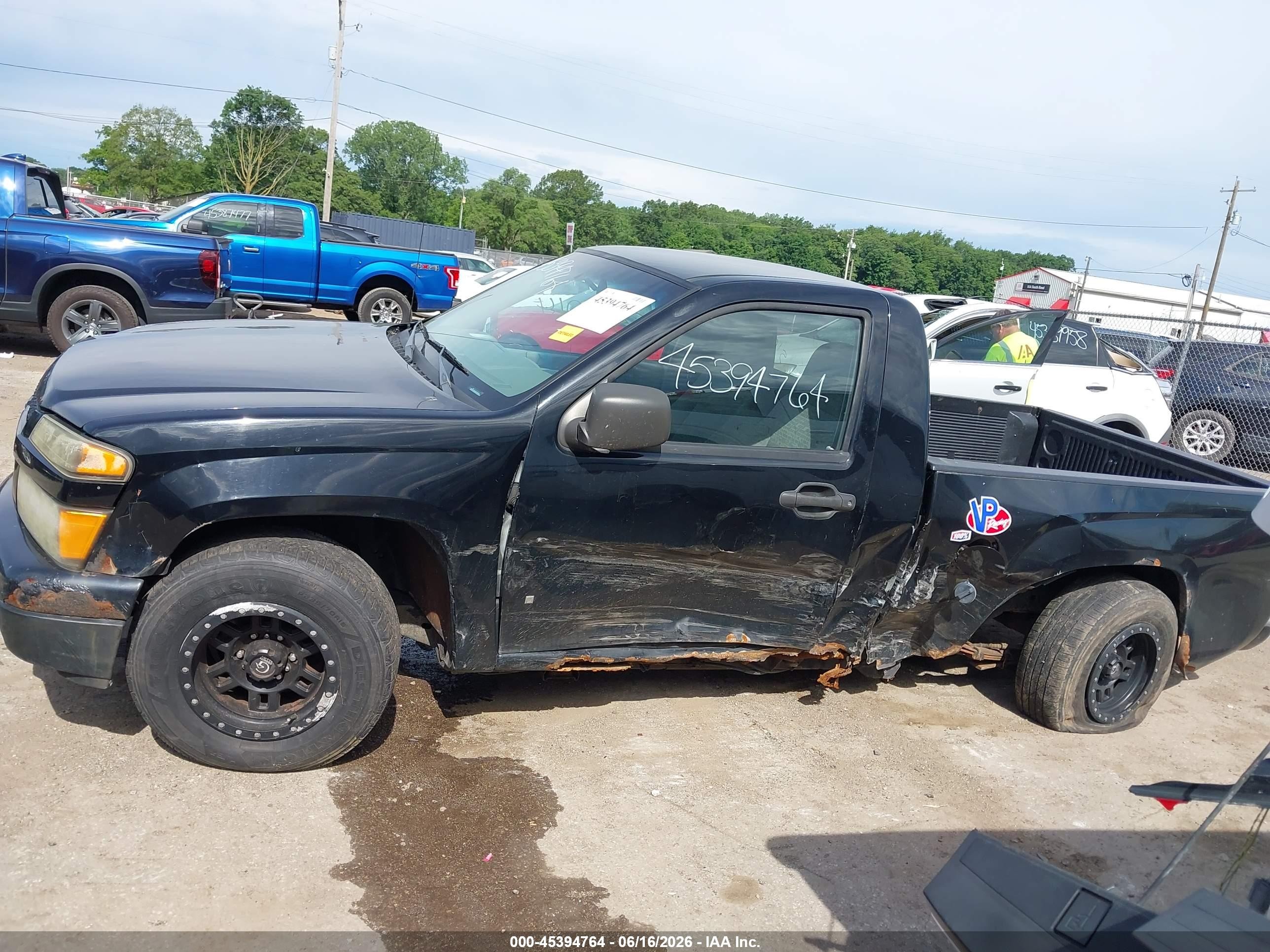 2008 Chevrolet Colorado Ls Black vin: 1GCCS149788106531
