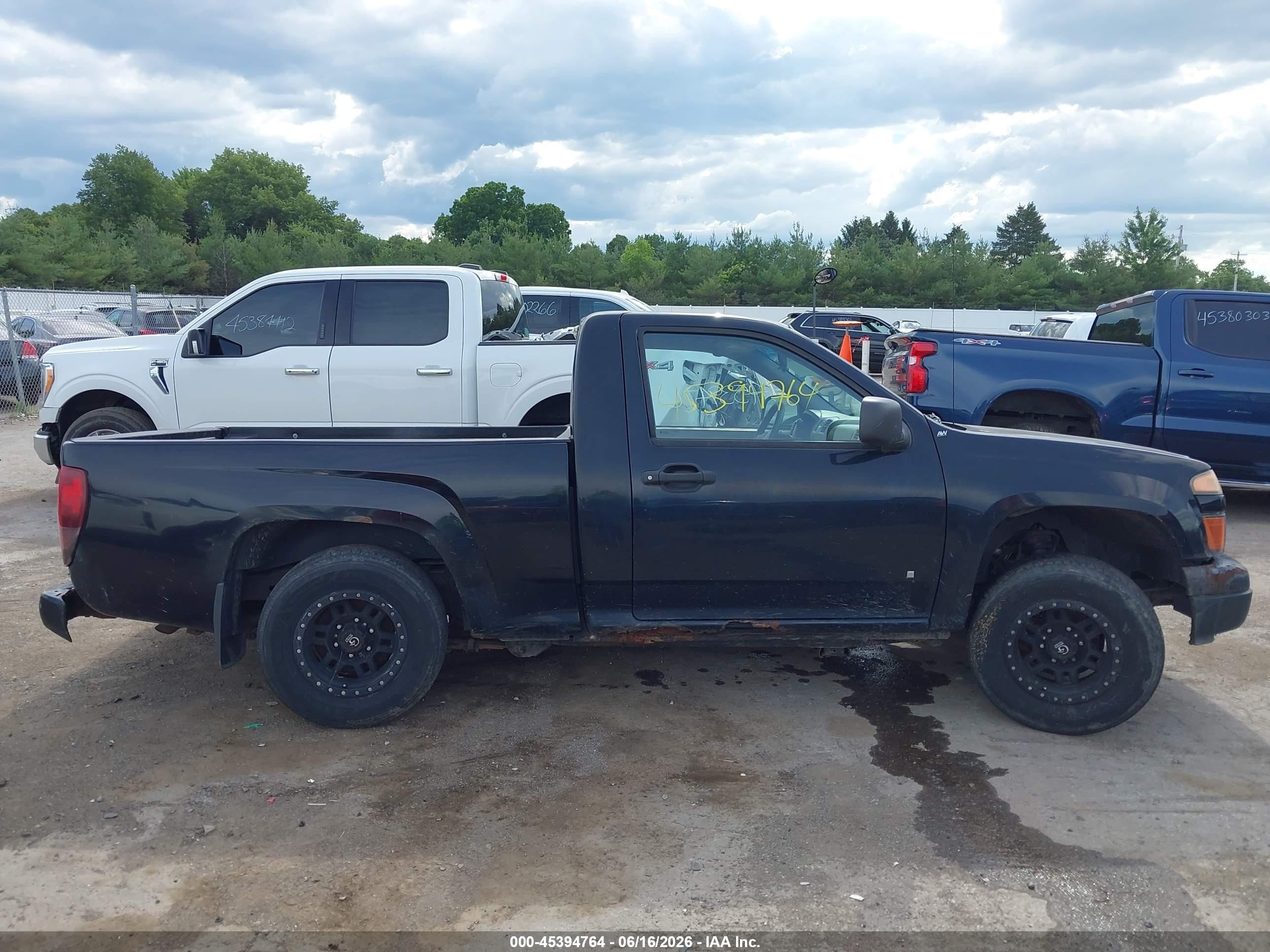 2008 Chevrolet Colorado Ls Black vin: 1GCCS149788106531