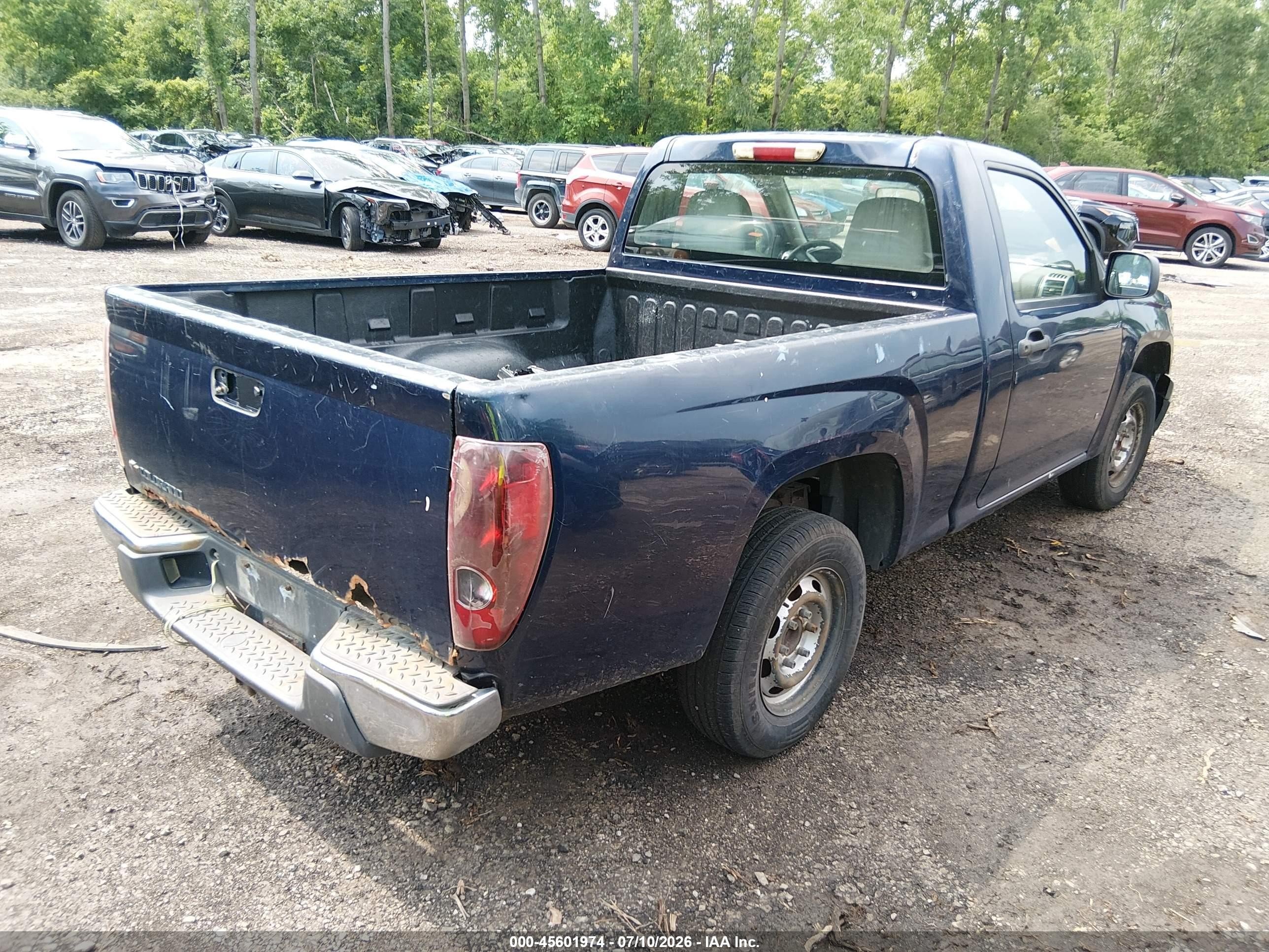 2008 Chevrolet Colorado Work Truck Blue vin: 1GCCS149788153588