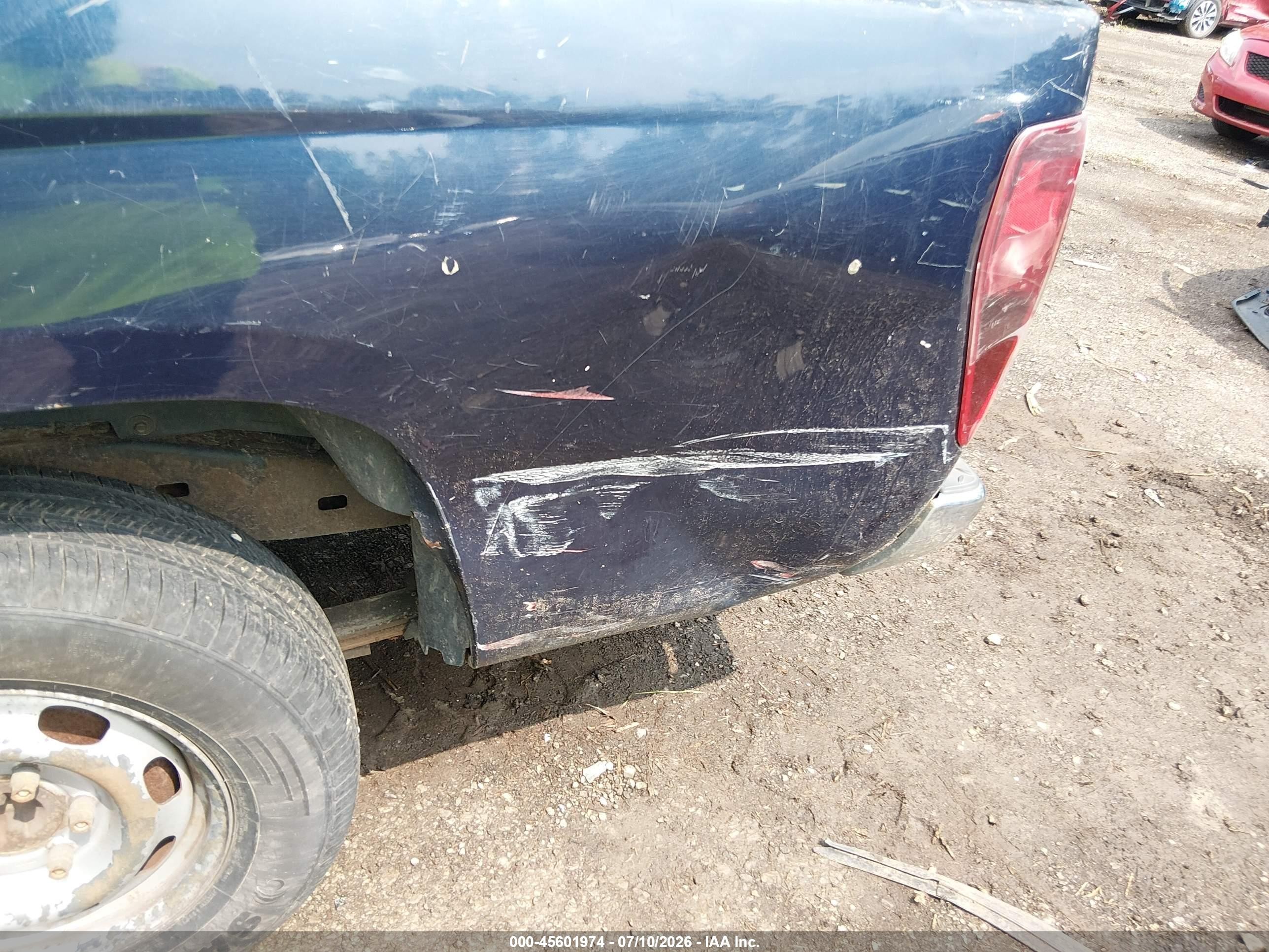 2008 Chevrolet Colorado Work Truck Blue vin: 1GCCS149788153588