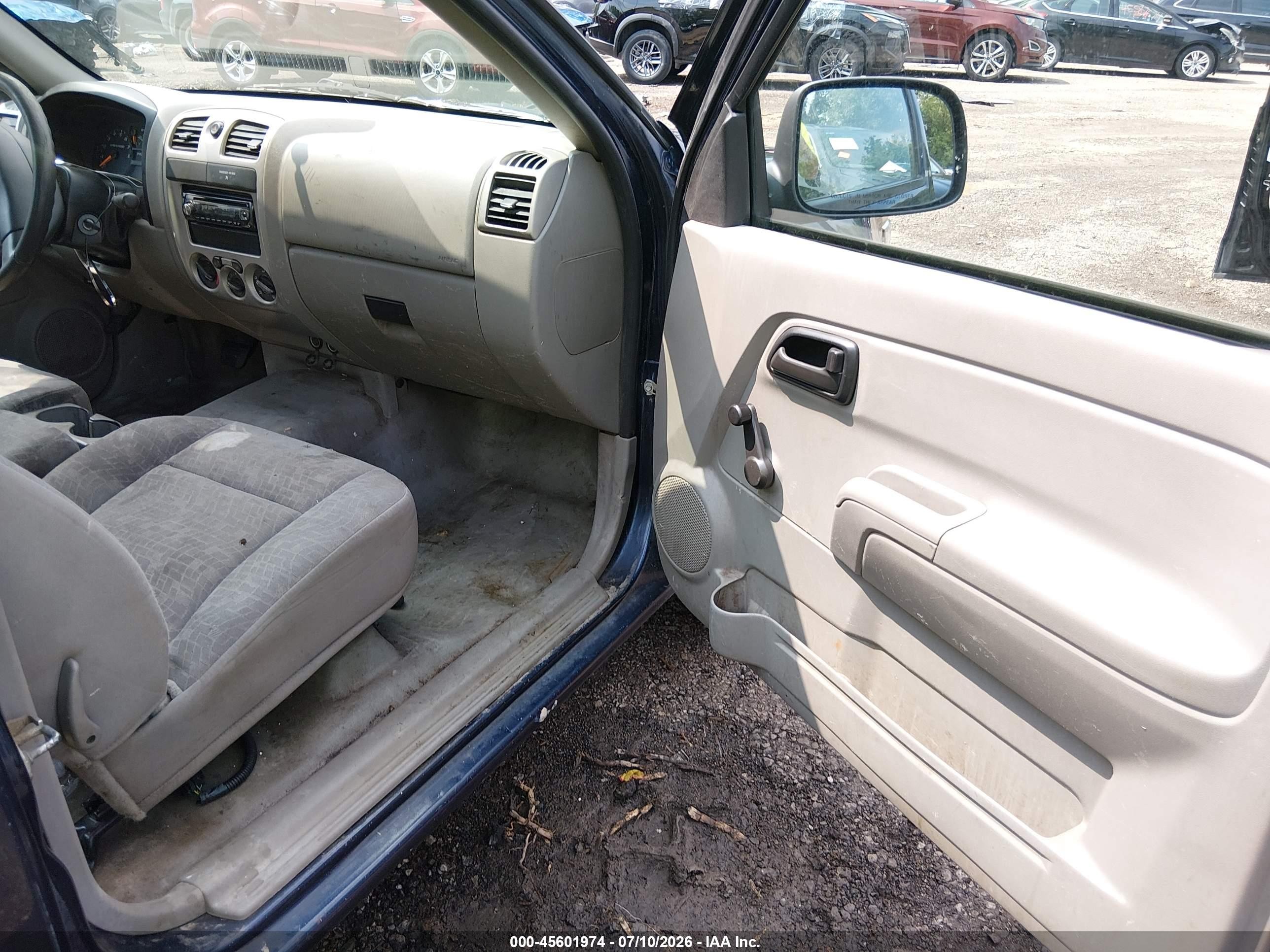 2008 Chevrolet Colorado Work Truck Blue vin: 1GCCS149788153588
