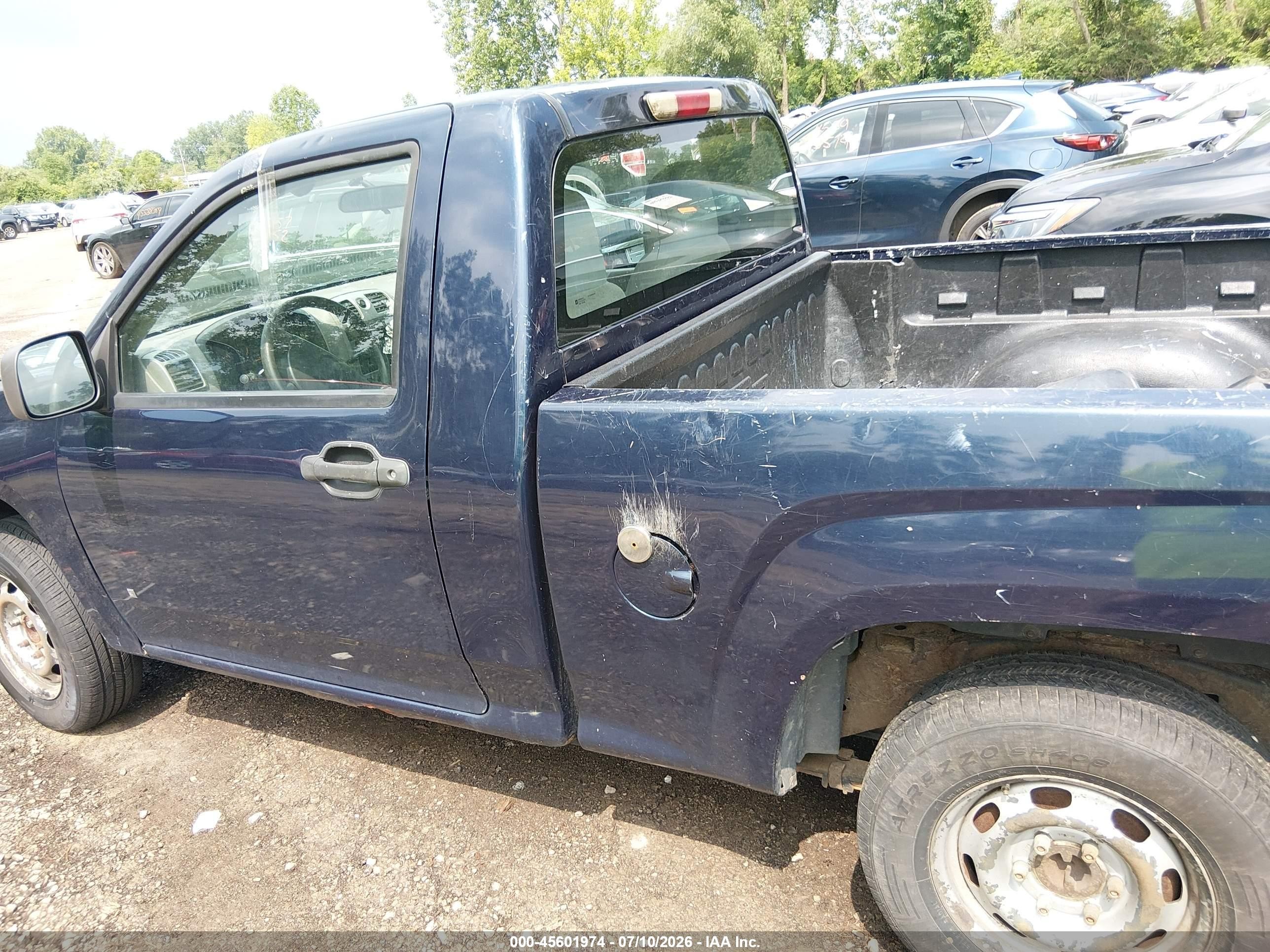 2008 Chevrolet Colorado Work Truck Blue vin: 1GCCS149788153588