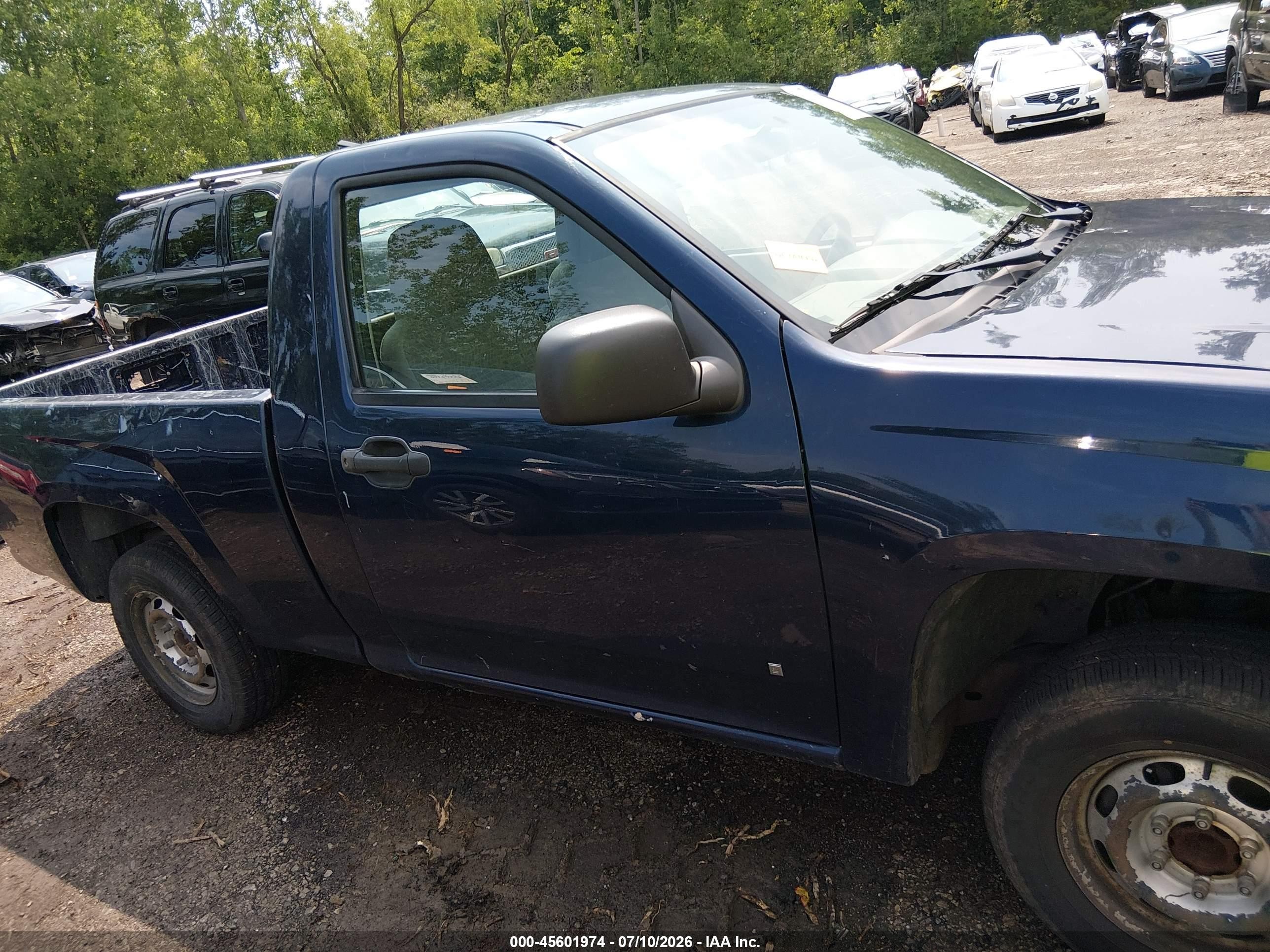 2008 Chevrolet Colorado Work Truck Blue vin: 1GCCS149788153588