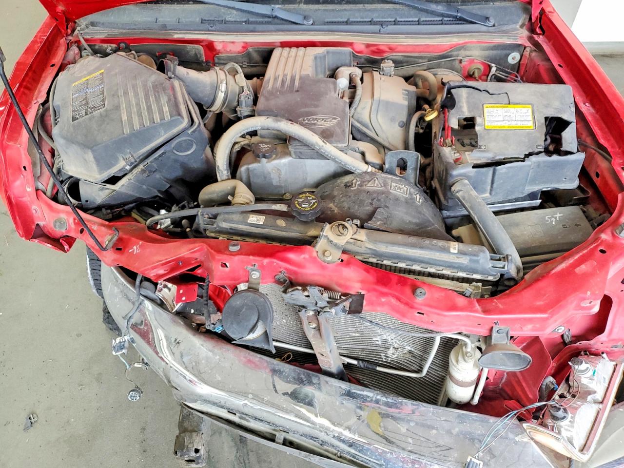 2007 Chevrolet Colorado Красный vin: 1GCCS149878100932