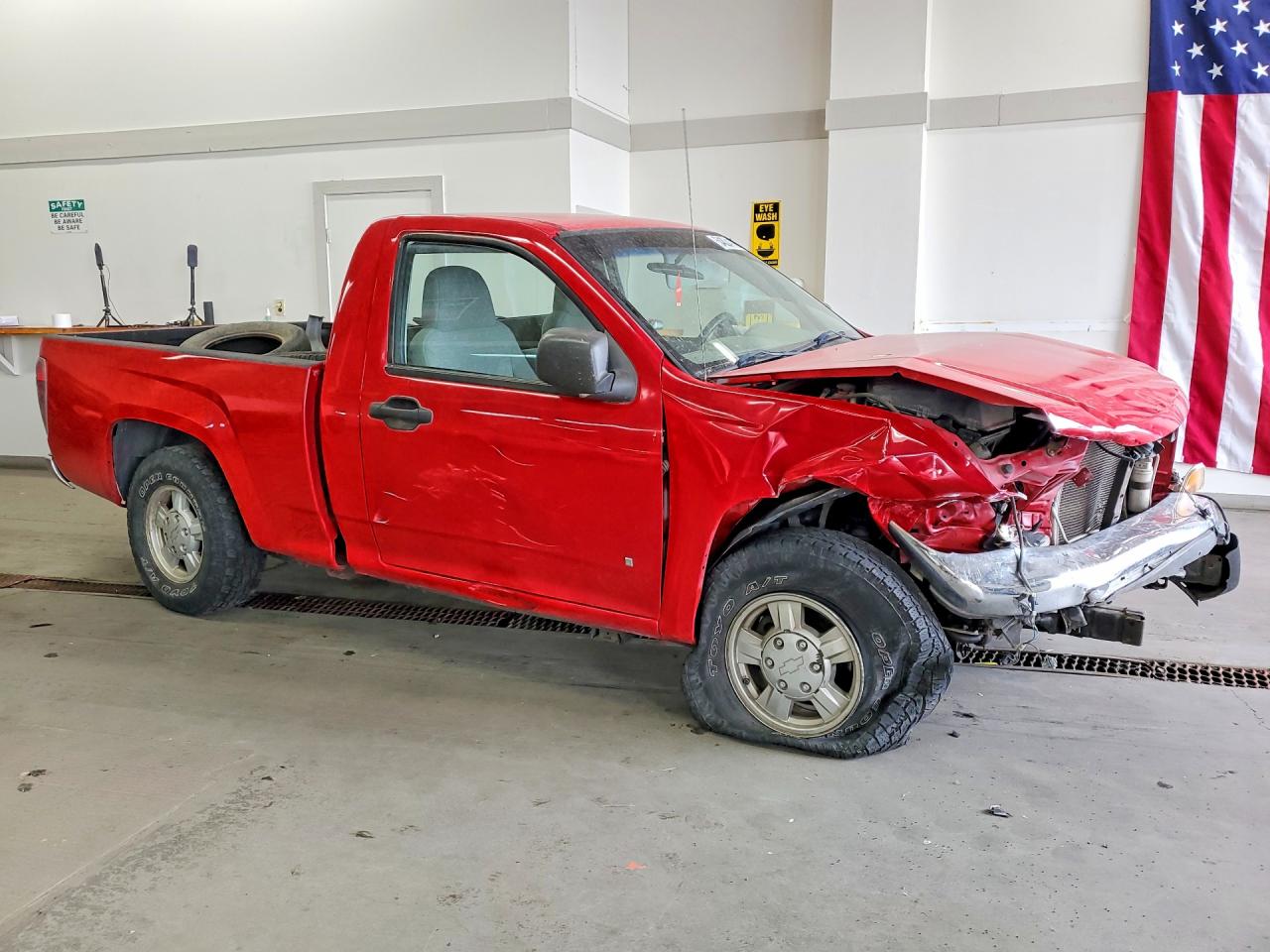 2007 Chevrolet Colorado Красный vin: 1GCCS149878100932