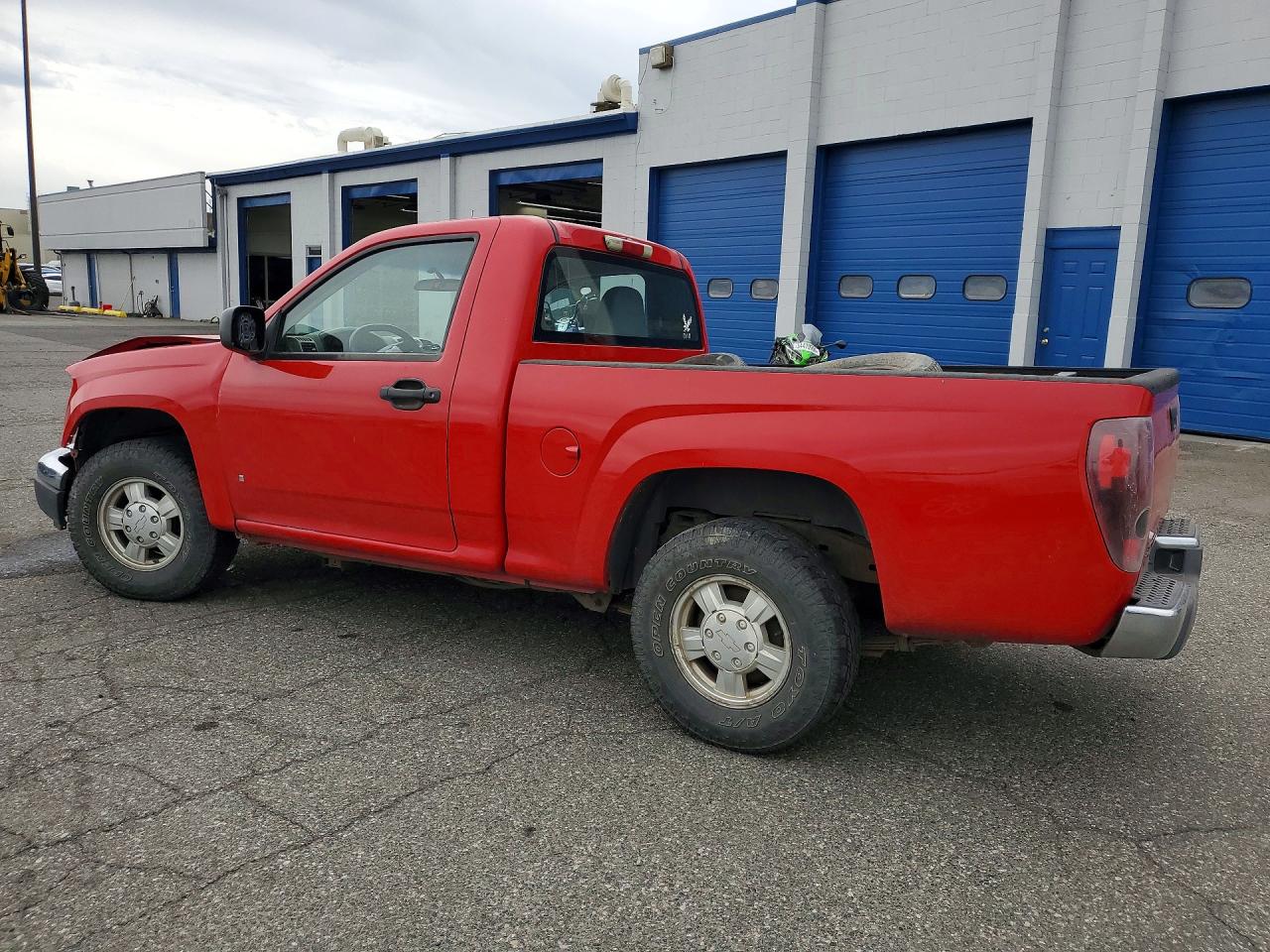2007 Chevrolet Colorado Красный vin: 1GCCS149878100932