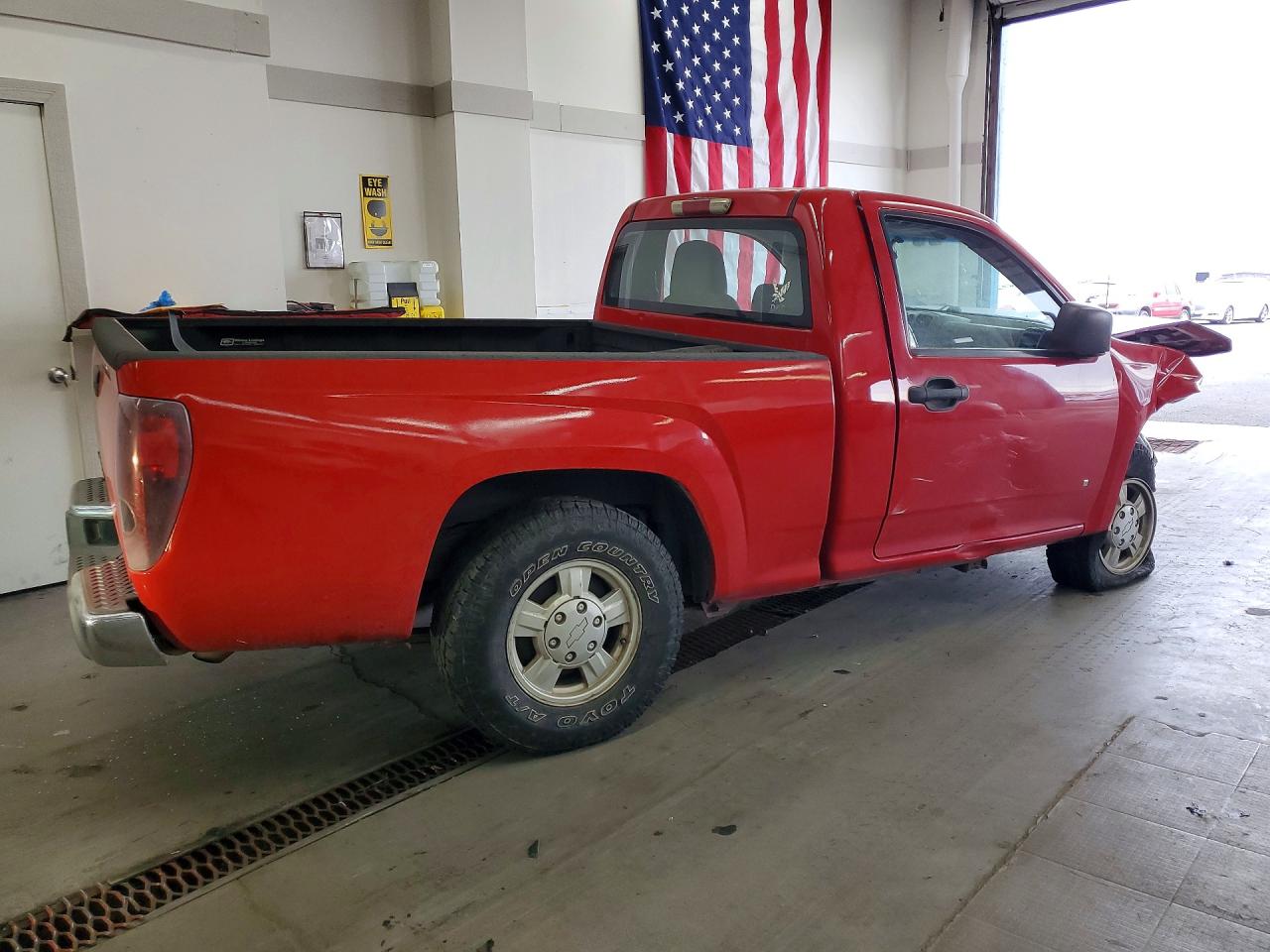 2007 Chevrolet Colorado Красный vin: 1GCCS149878100932