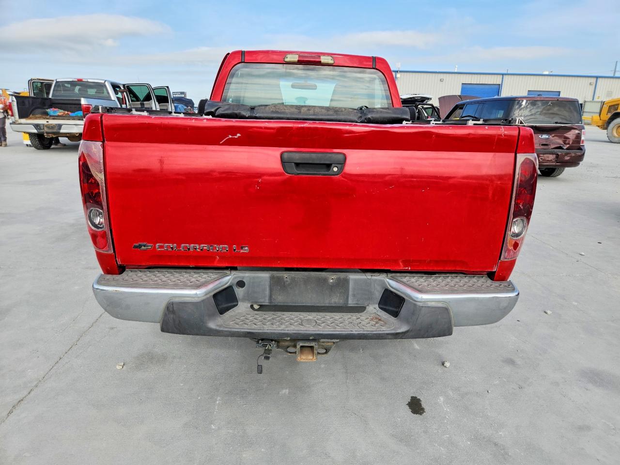 2007 Chevrolet Colorado Red vin: 1GCCS149878152335