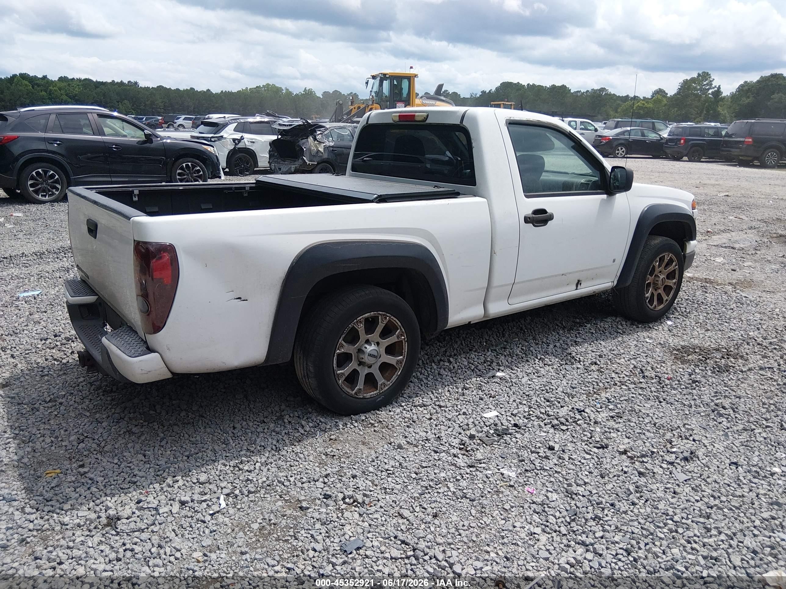2009 Chevrolet Colorado Work Truck White vin: 1GCCS149998111733