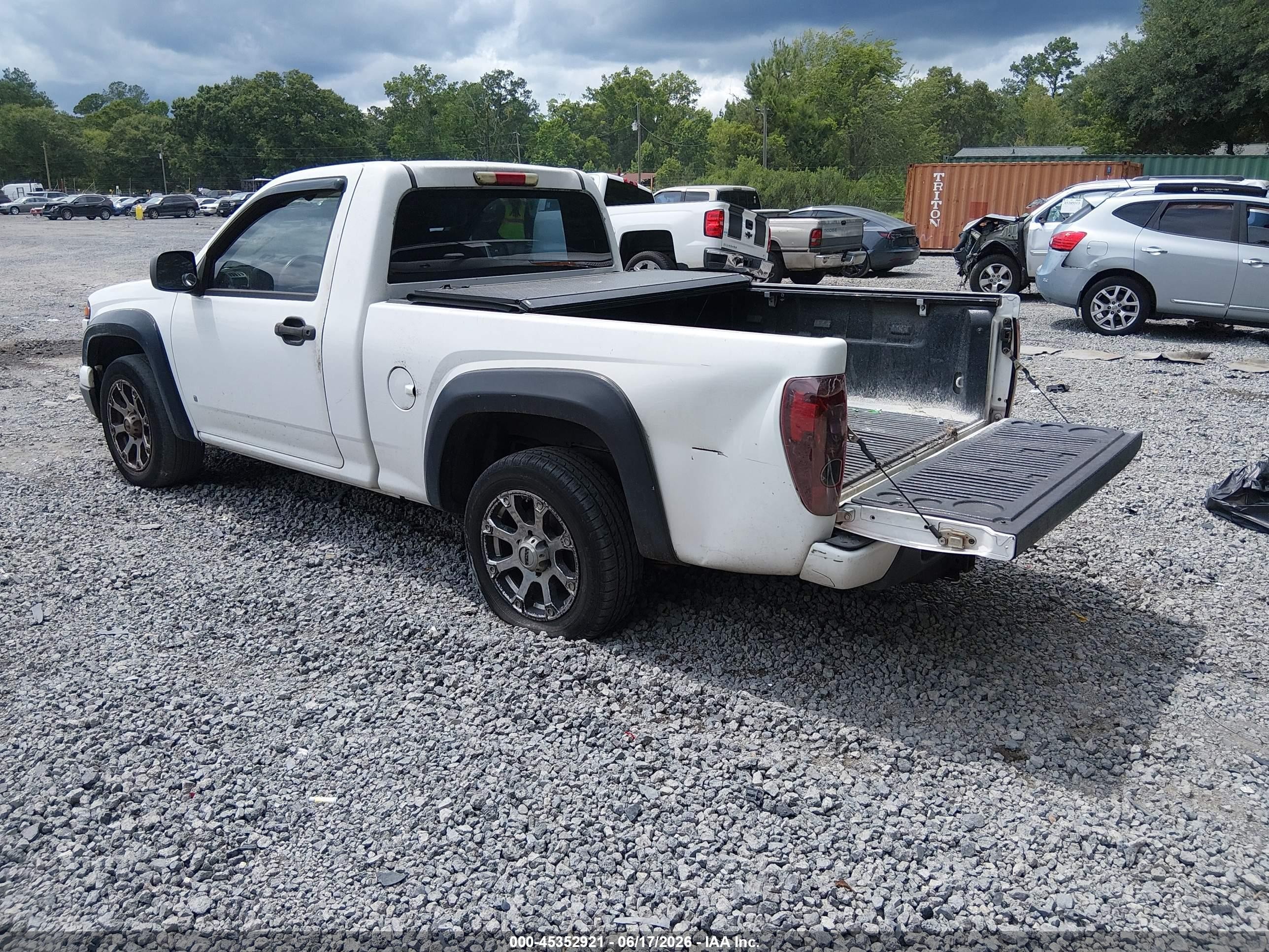2009 Chevrolet Colorado Work Truck White vin: 1GCCS149998111733